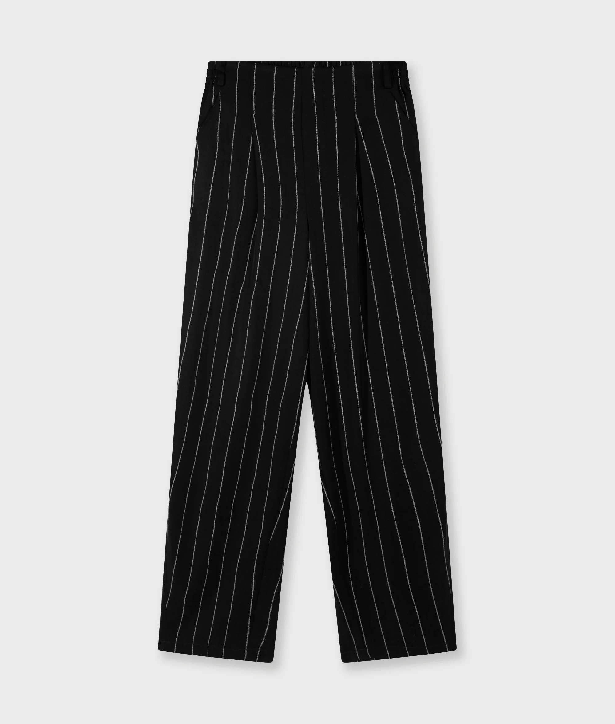 pants pinstripe | black - Image 6