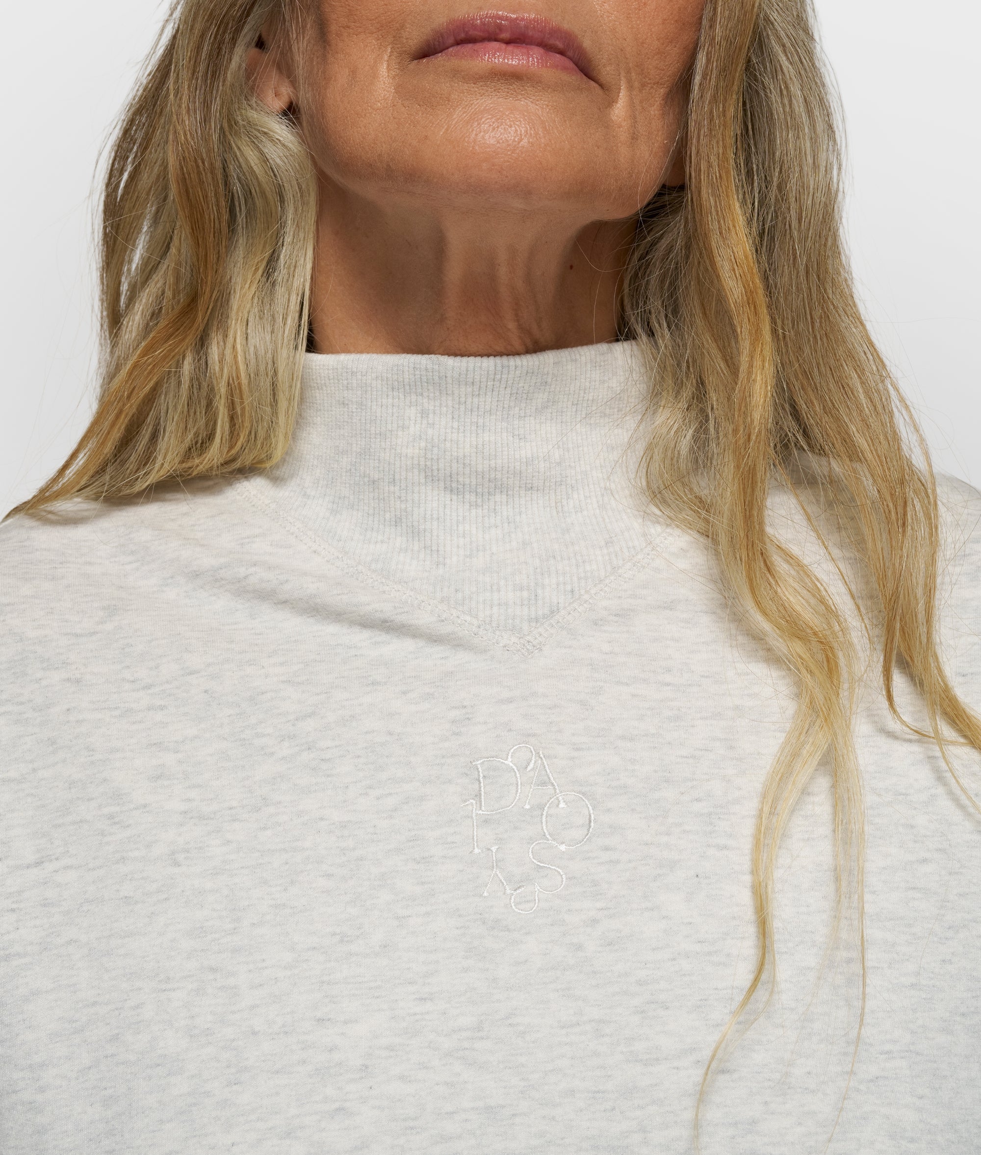 petit sweater curly 10 | soft white melee - Image 2