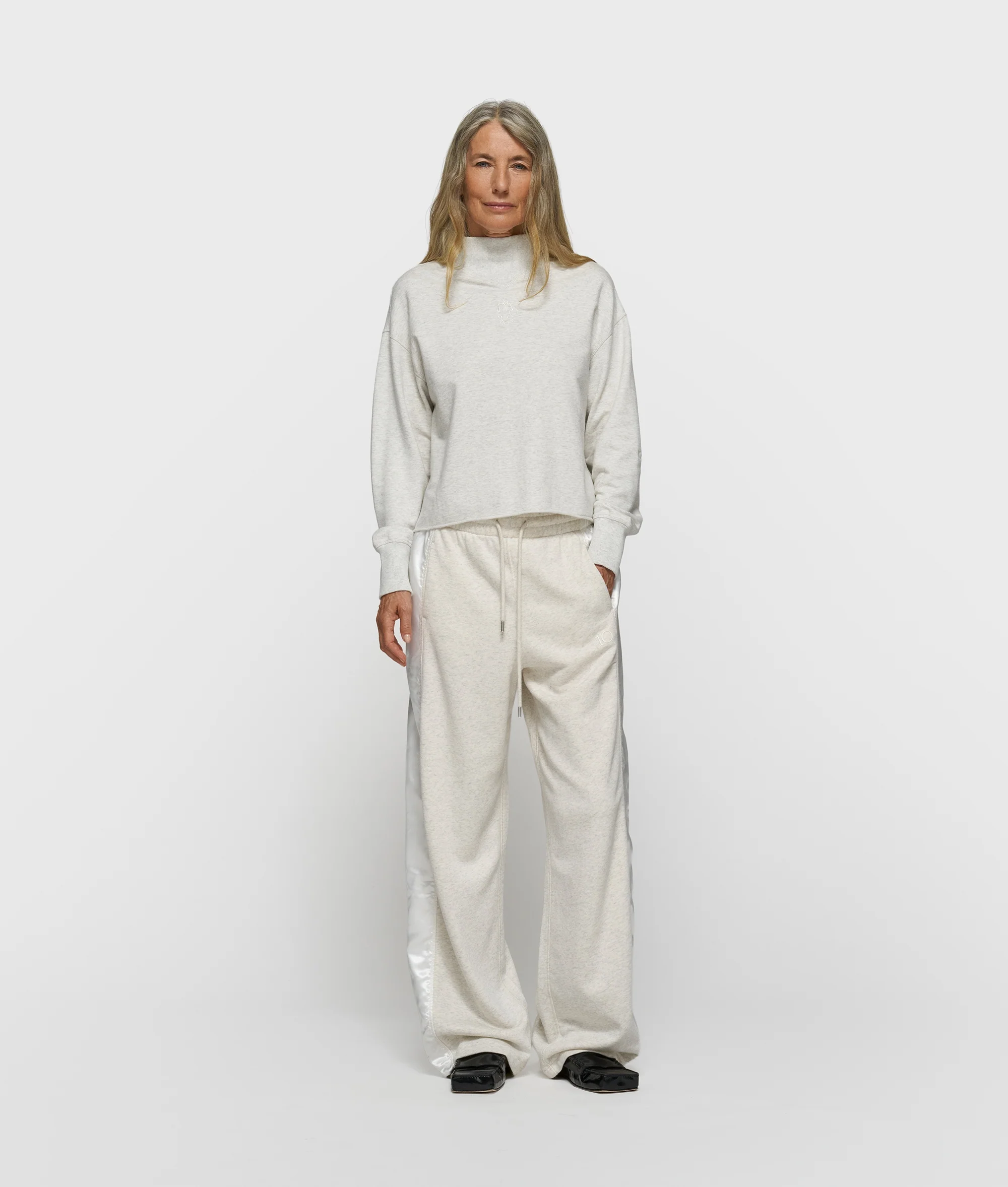 petit sweater curly 10 | soft white melee - Image 3