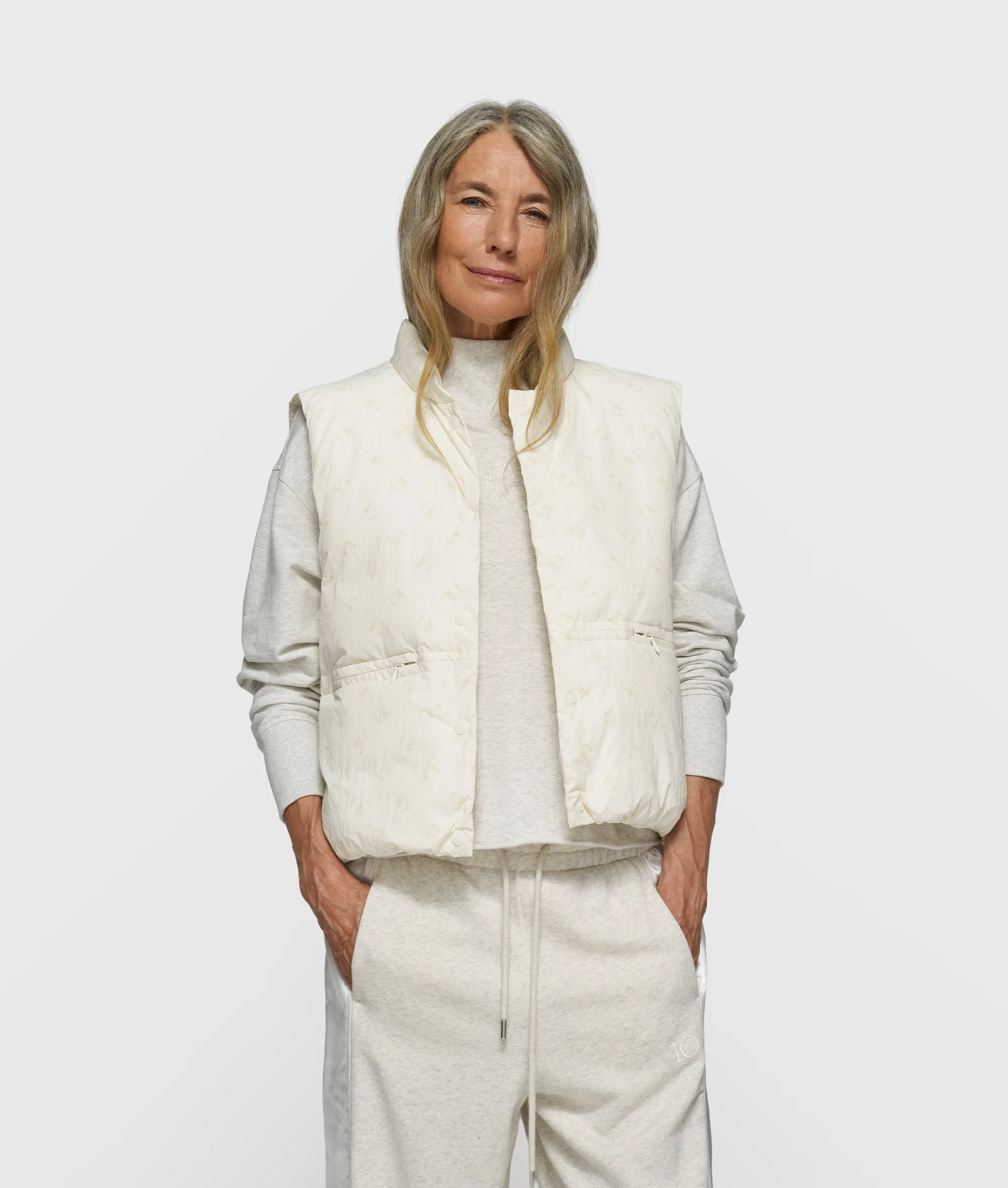 petit sweater curly 10 | soft white melee - Image 5