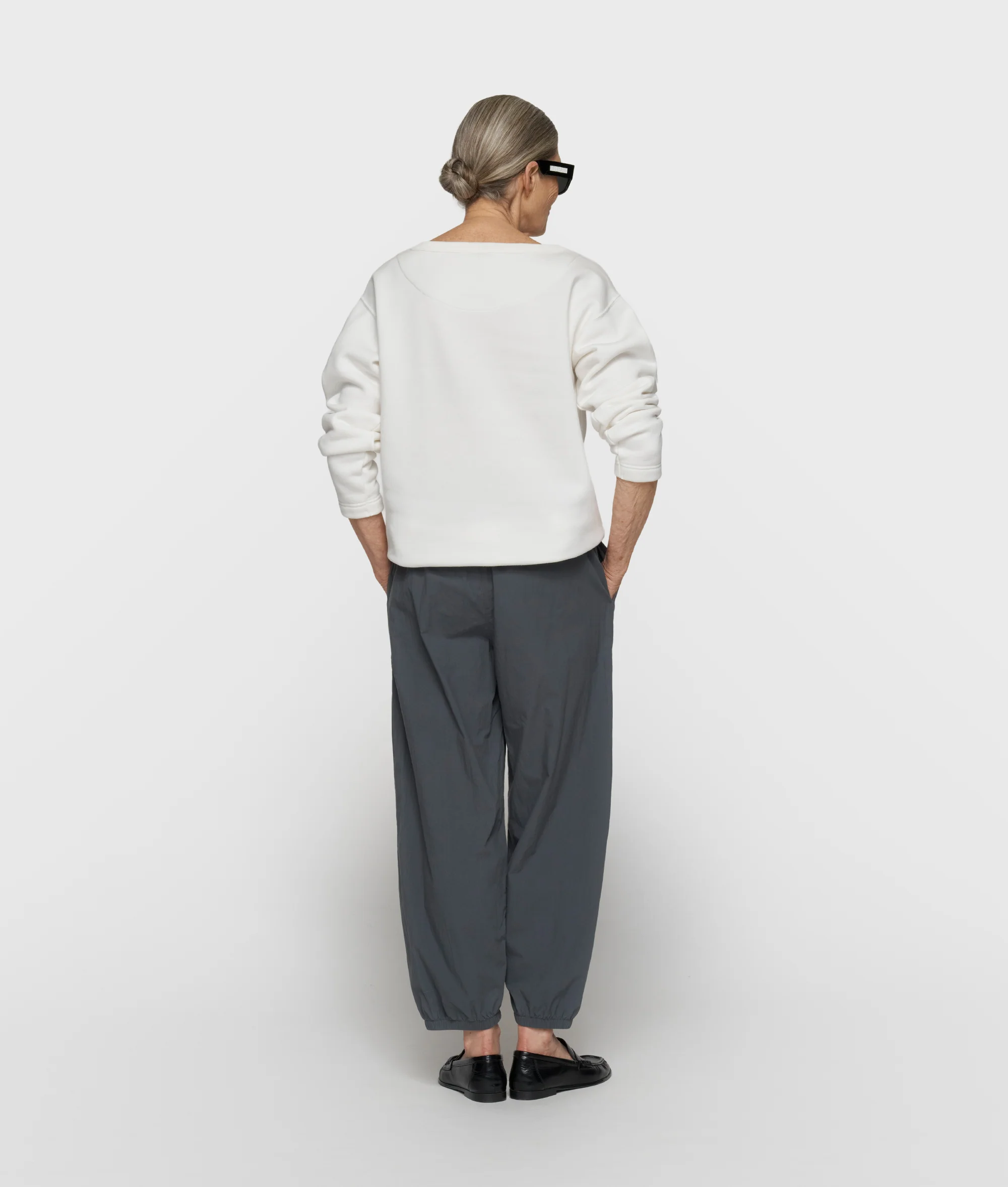 petite statement sweater | ecru - Image 4