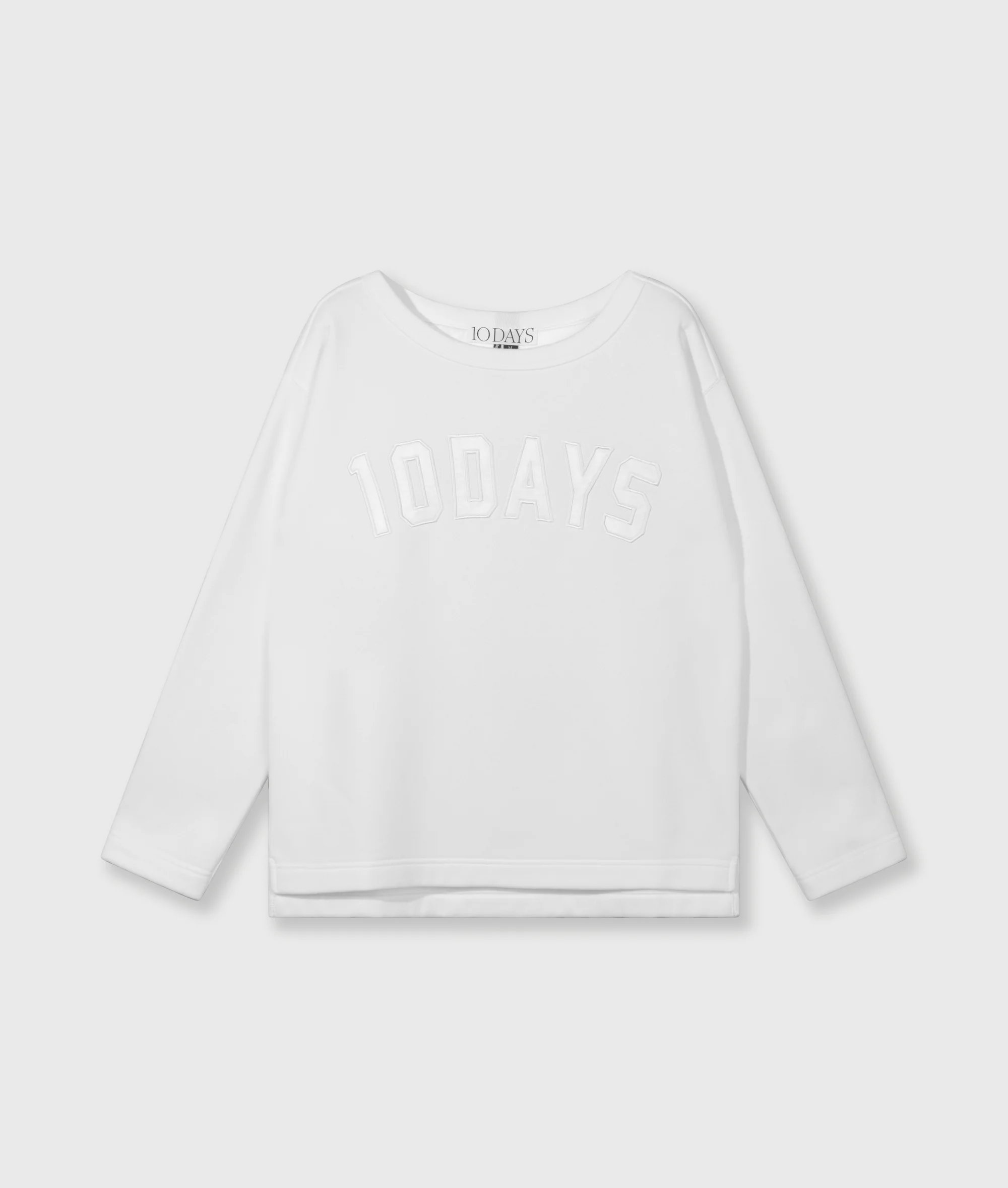 petite statement sweater | ecru - Image 5