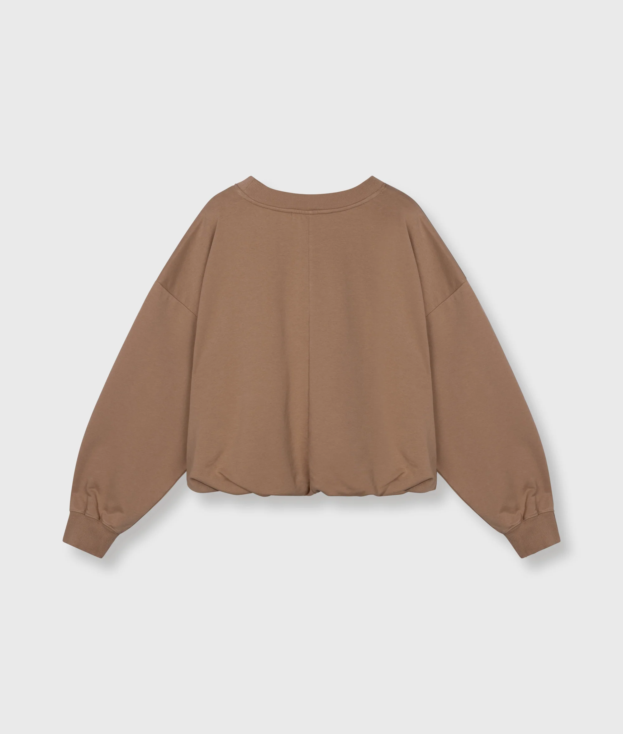 pleated sweater | light fudge - Image 8