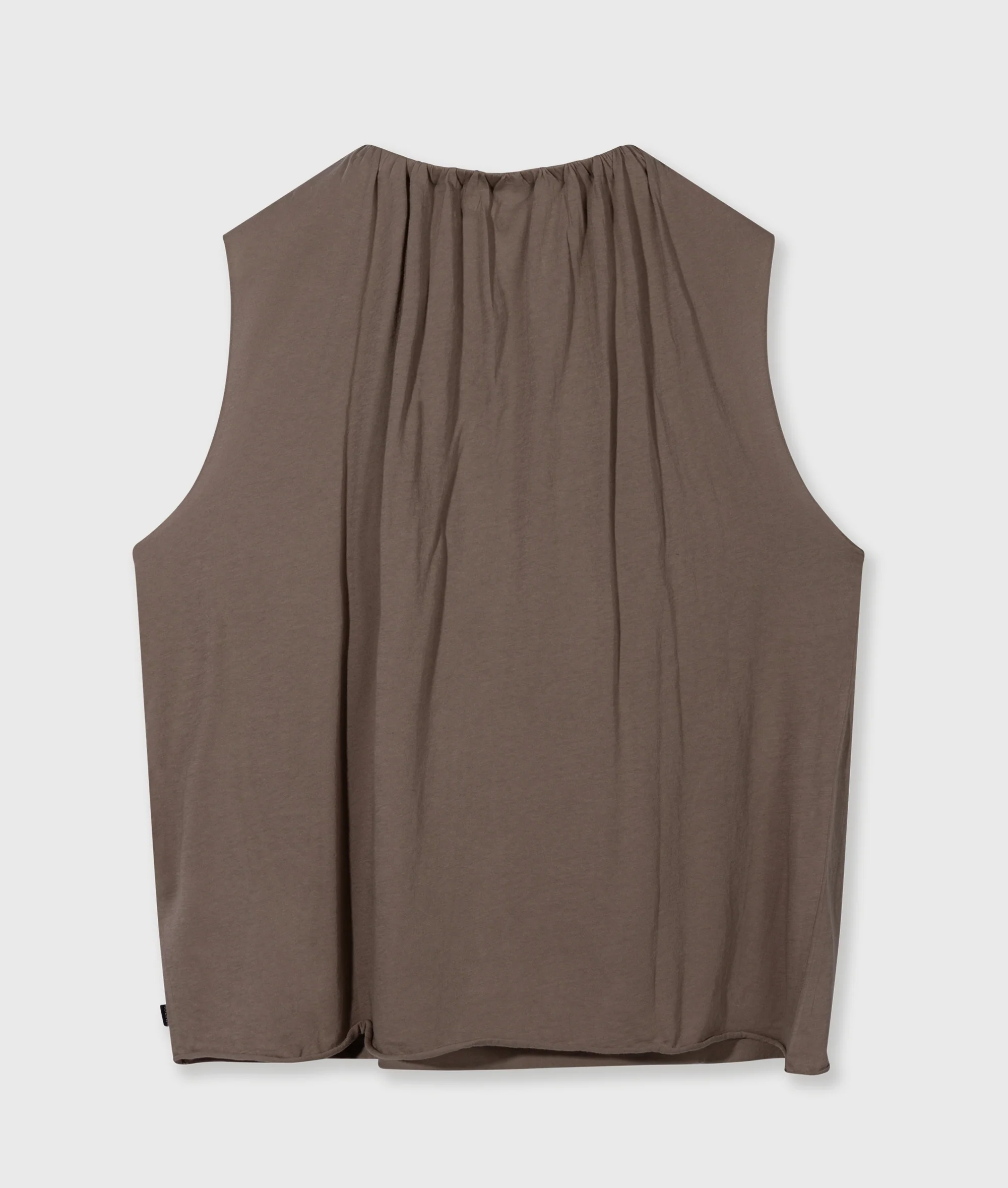 pleated top jersey | moonrock - Image 6