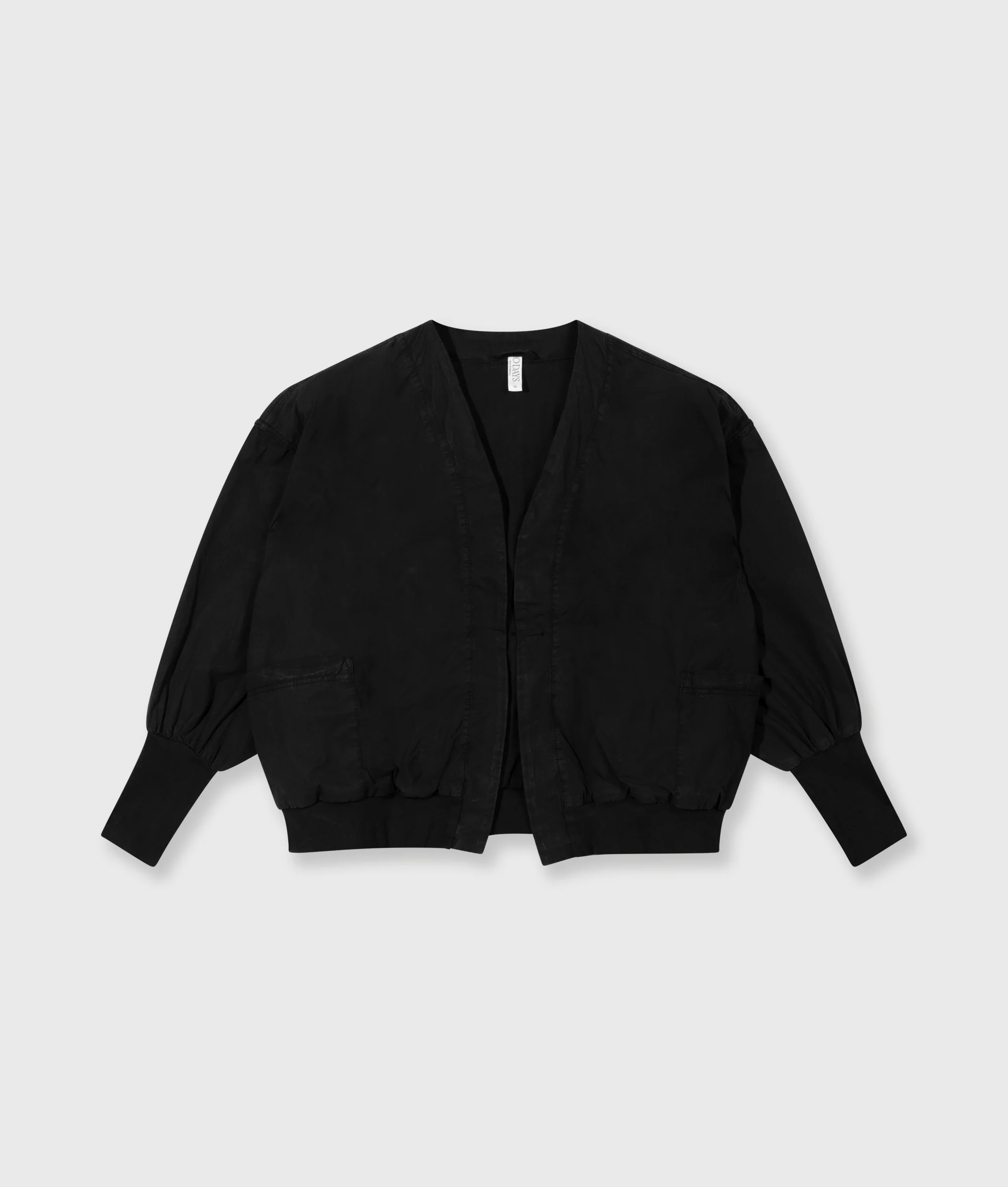 poplin bomber | black - Image 5