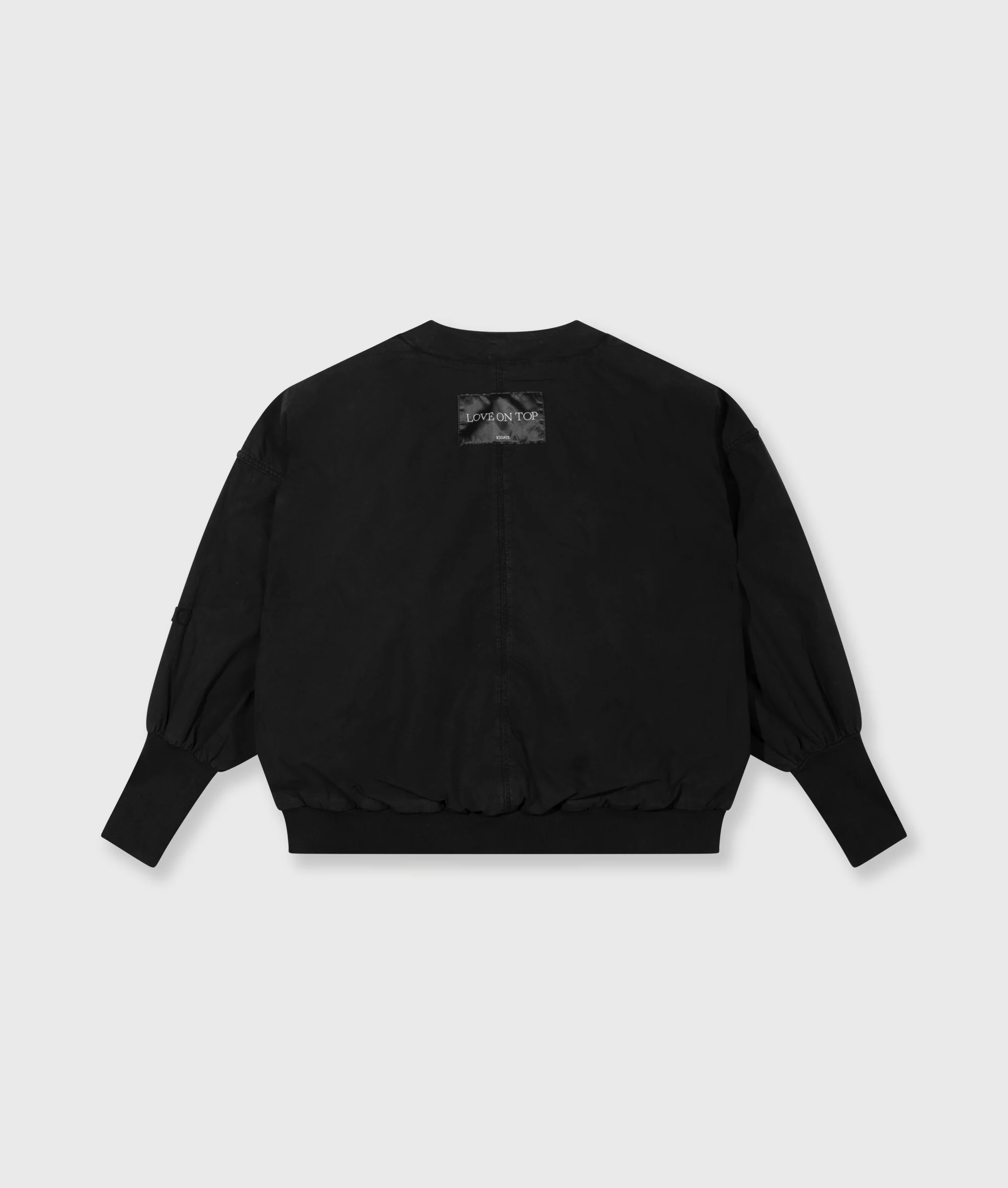 poplin bomber | black - Image 6