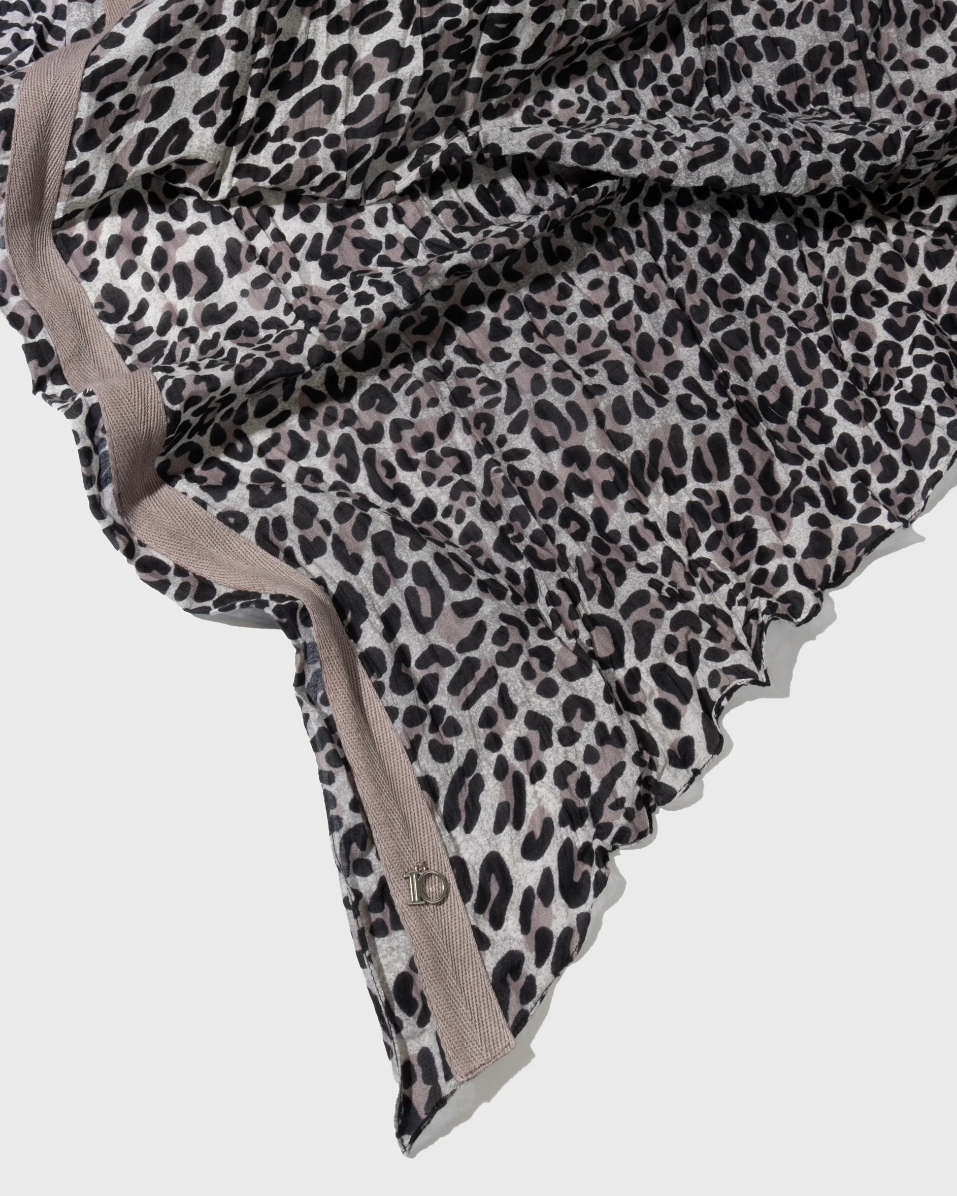 scarf leopard | ecru - Image 3