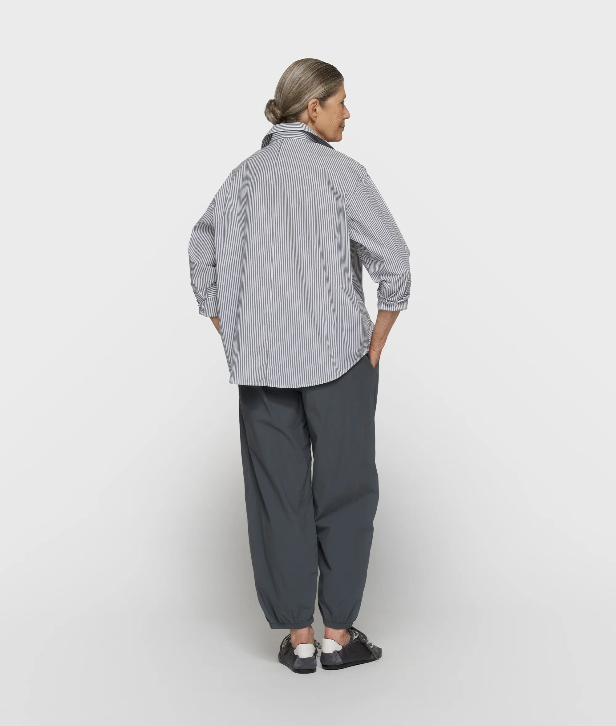 shirt stripes | white/steel blue - Image 4