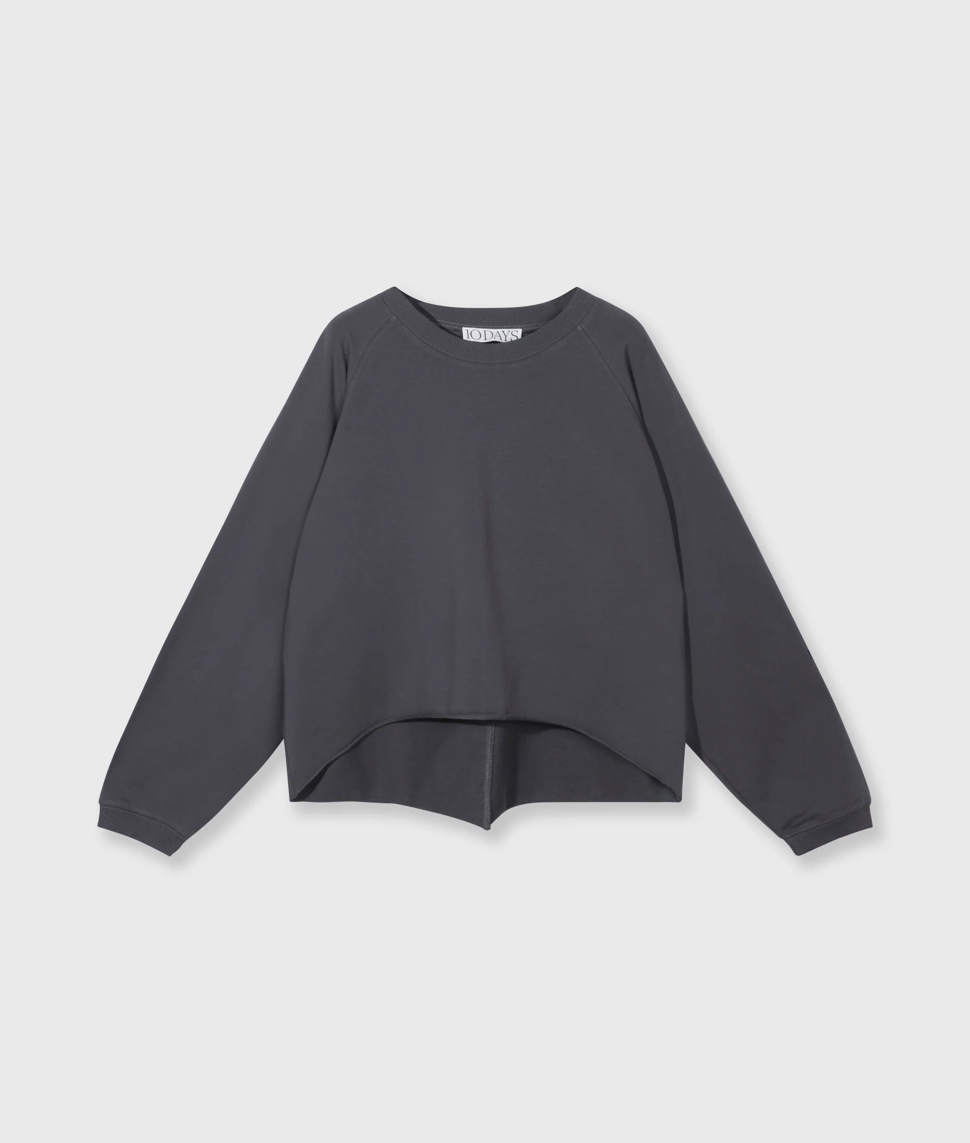 silent chique raglan sweater | steel blue - Image 5