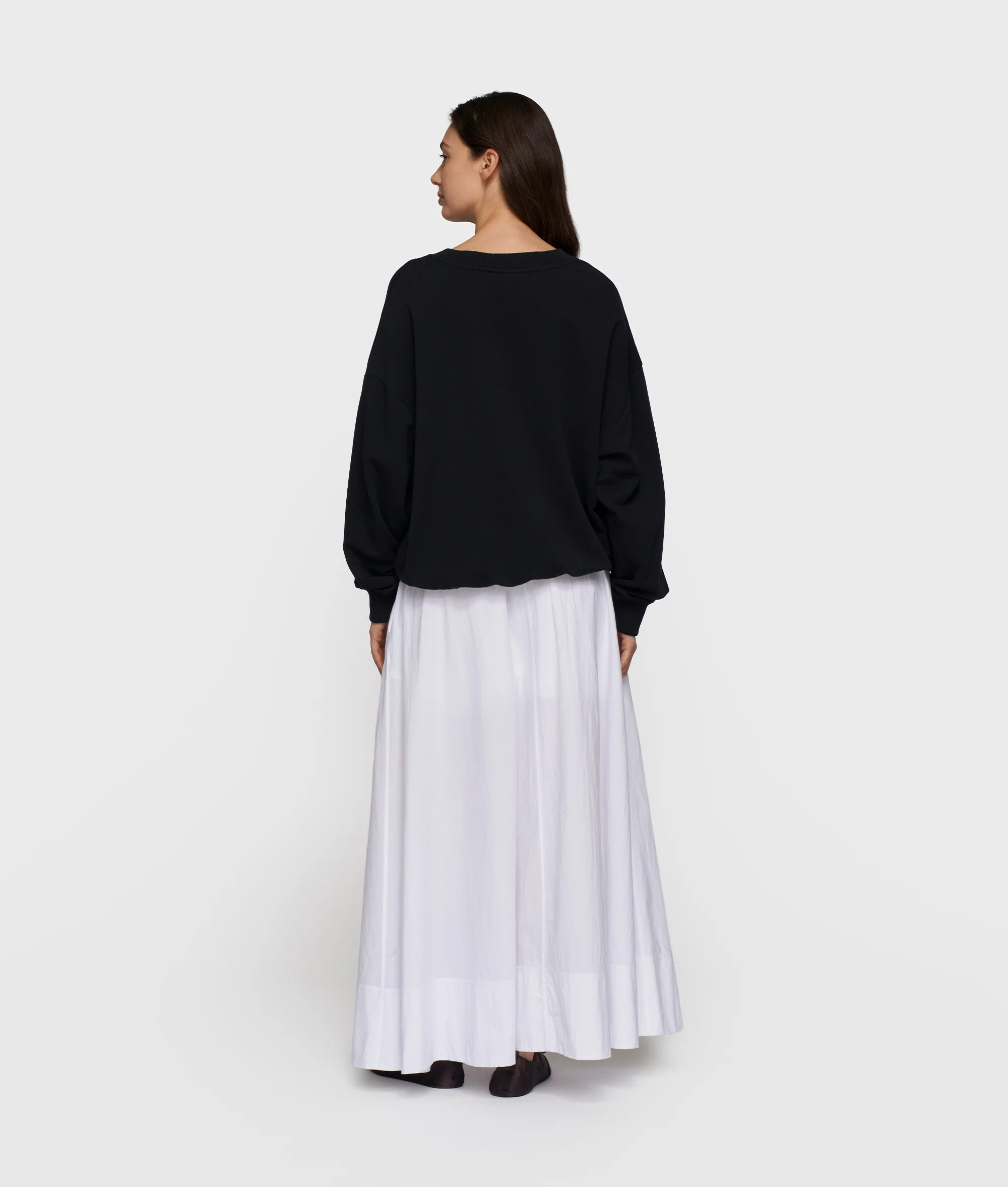 skirt poplin | white - Image 3