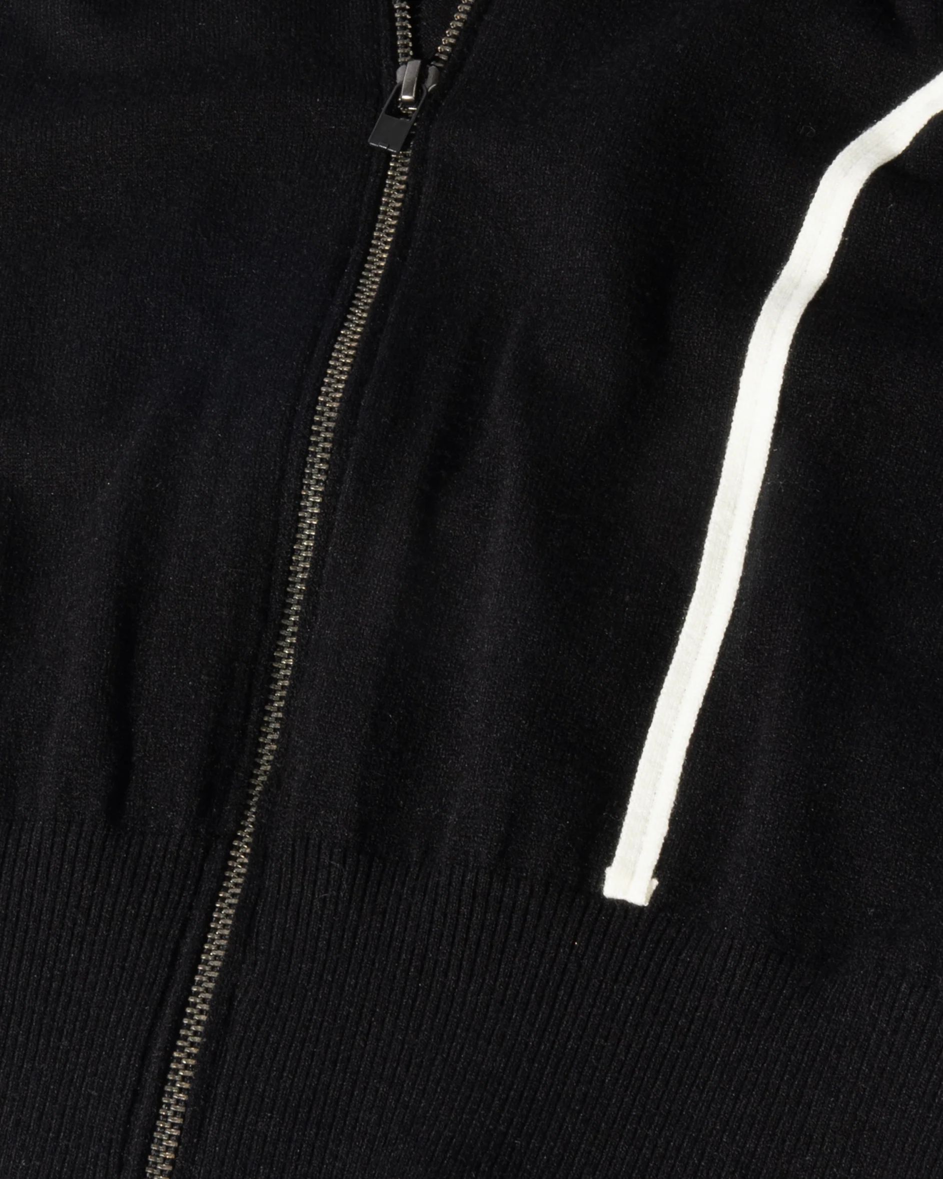 slim knit cardigan | black - Image 7