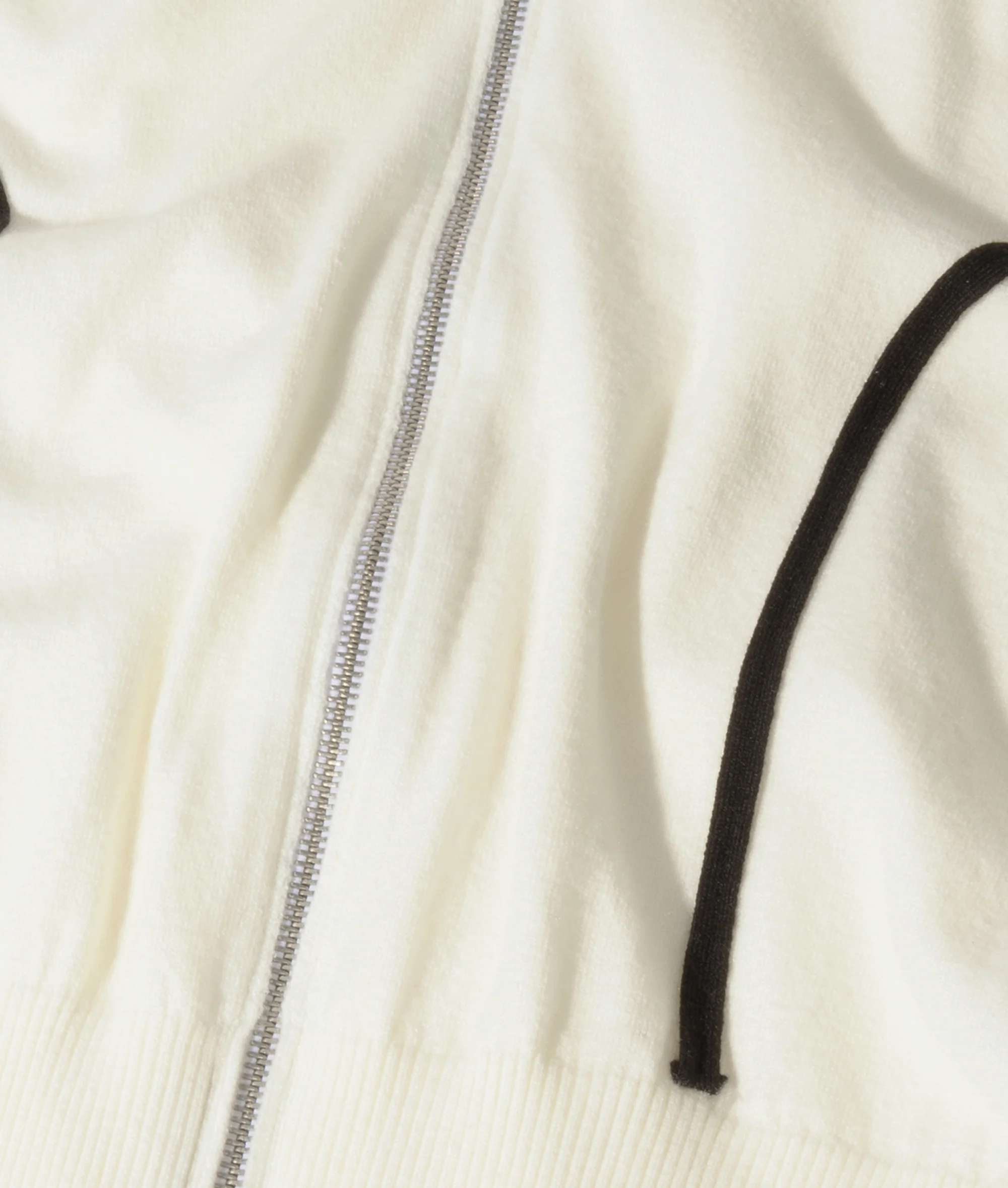slim knit cardigan | ecru - Image 7