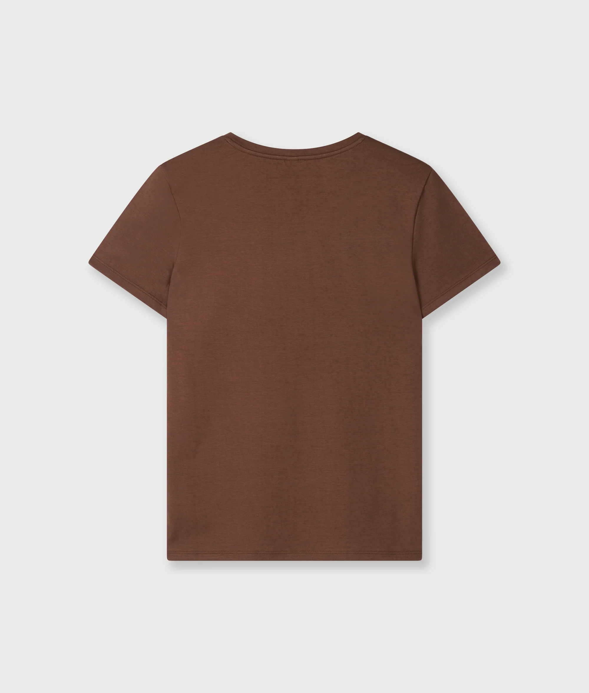 slim short sleeve tee | dark truffle - Image 6