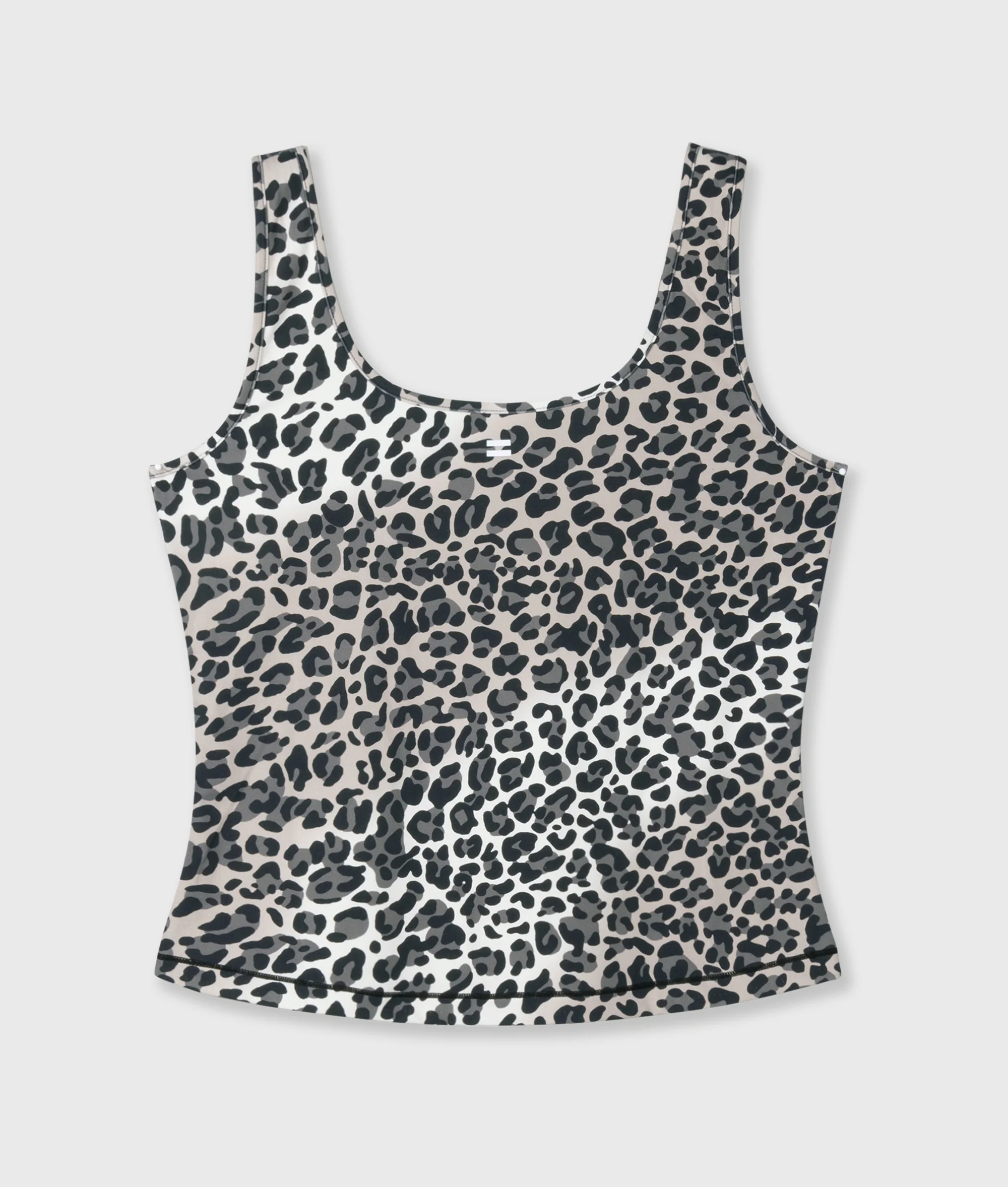 slimfit tanktop leopard | ecru - Image 7