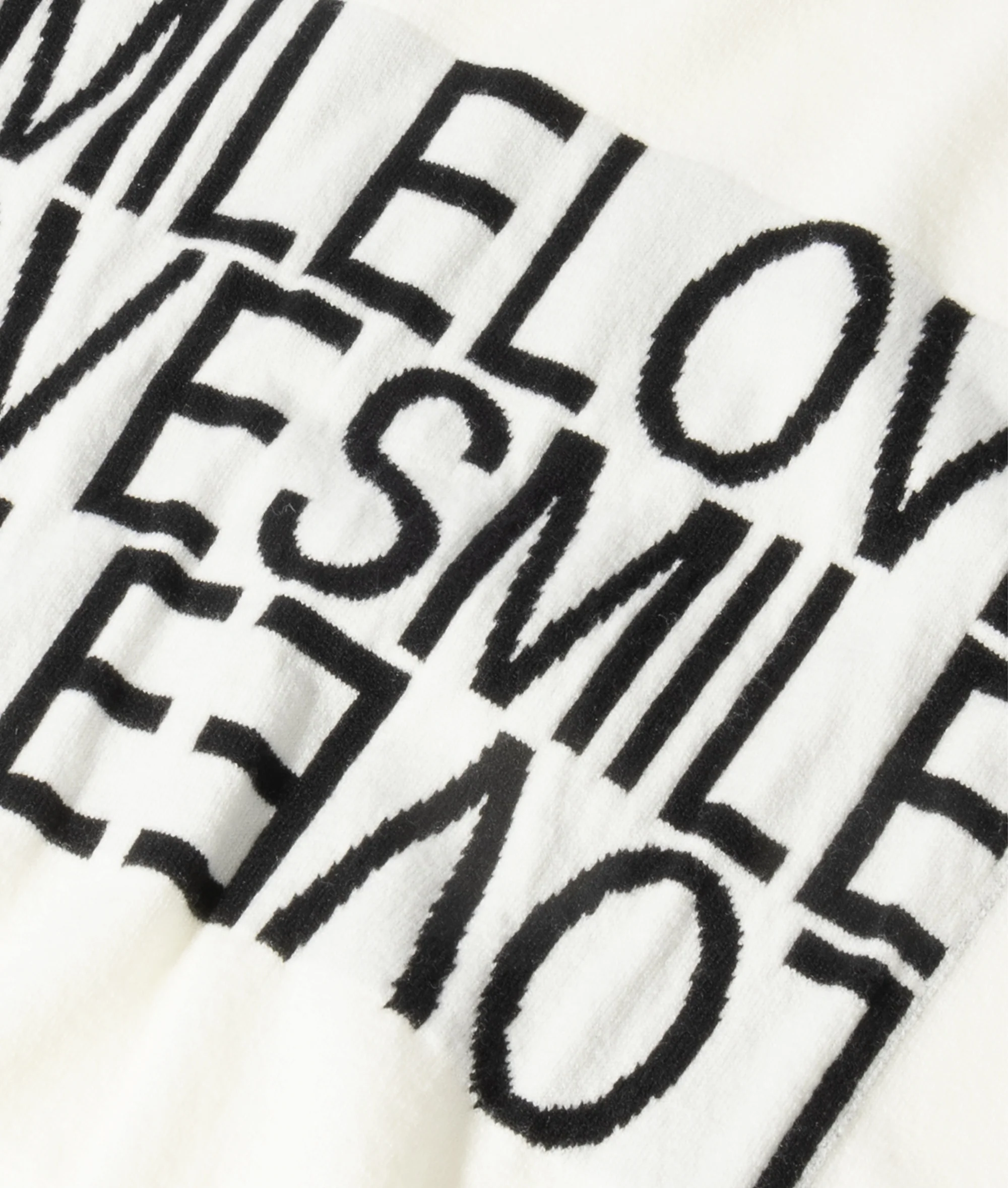 smile love knit sweater | ecru - Image 7