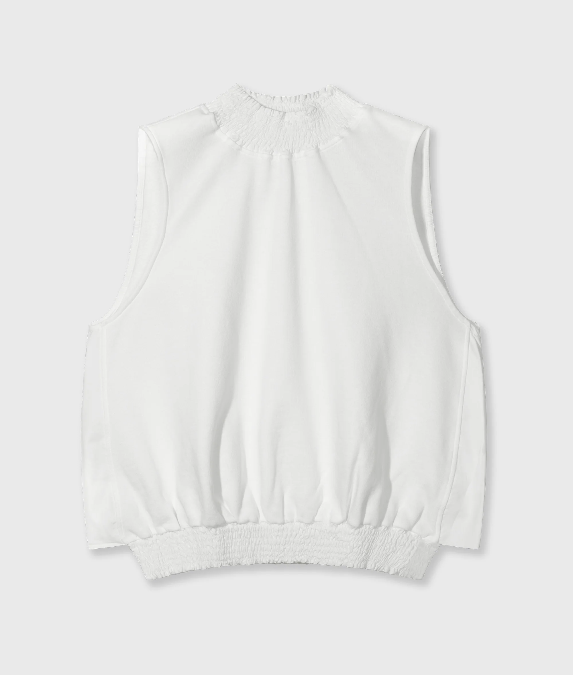 smocked top | ecru - Image 6