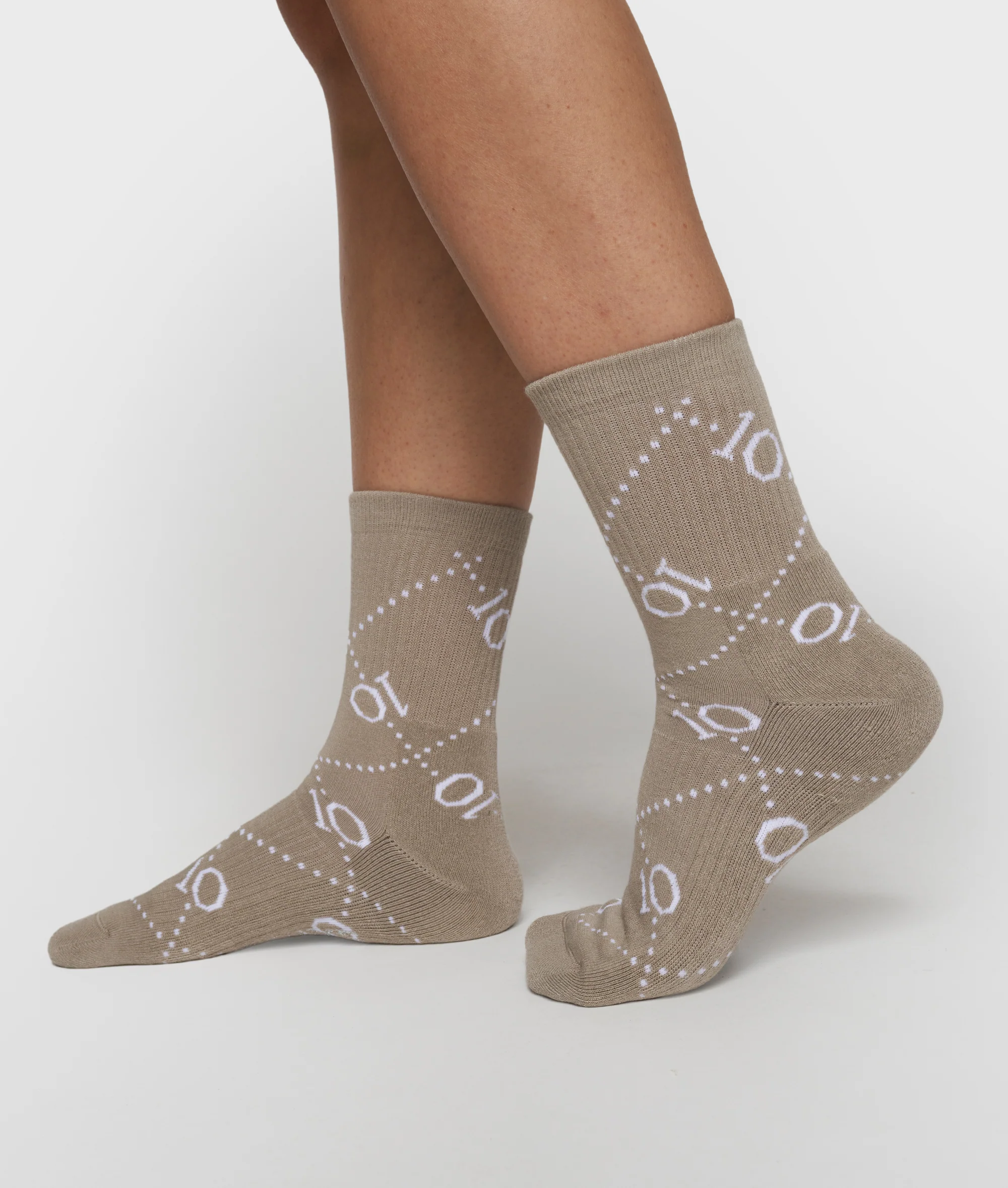 socks all-over monogram | fog - Image 2