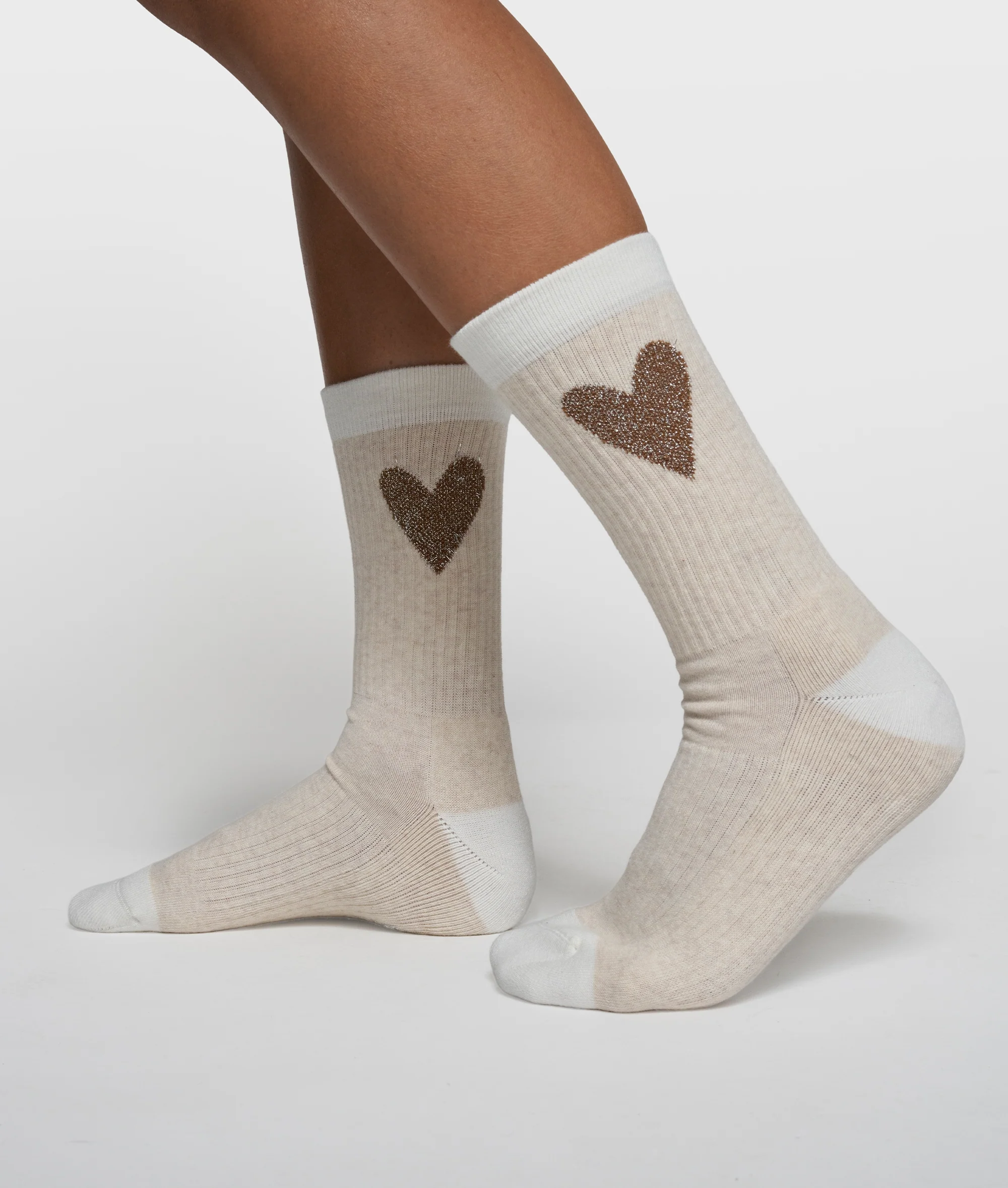 socks heart | soft white melee - Image 2