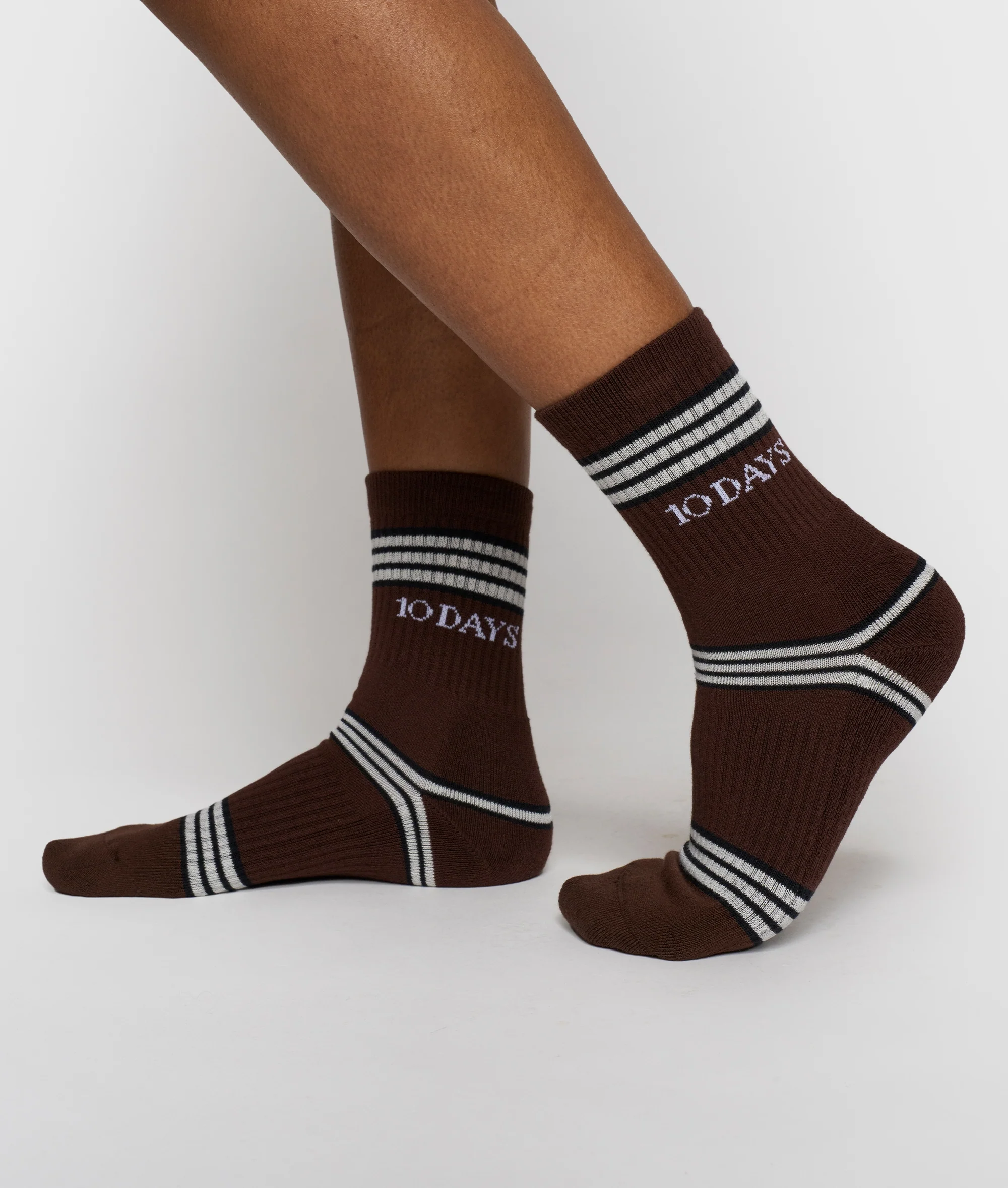 socks stripes | deep brown - Image 2