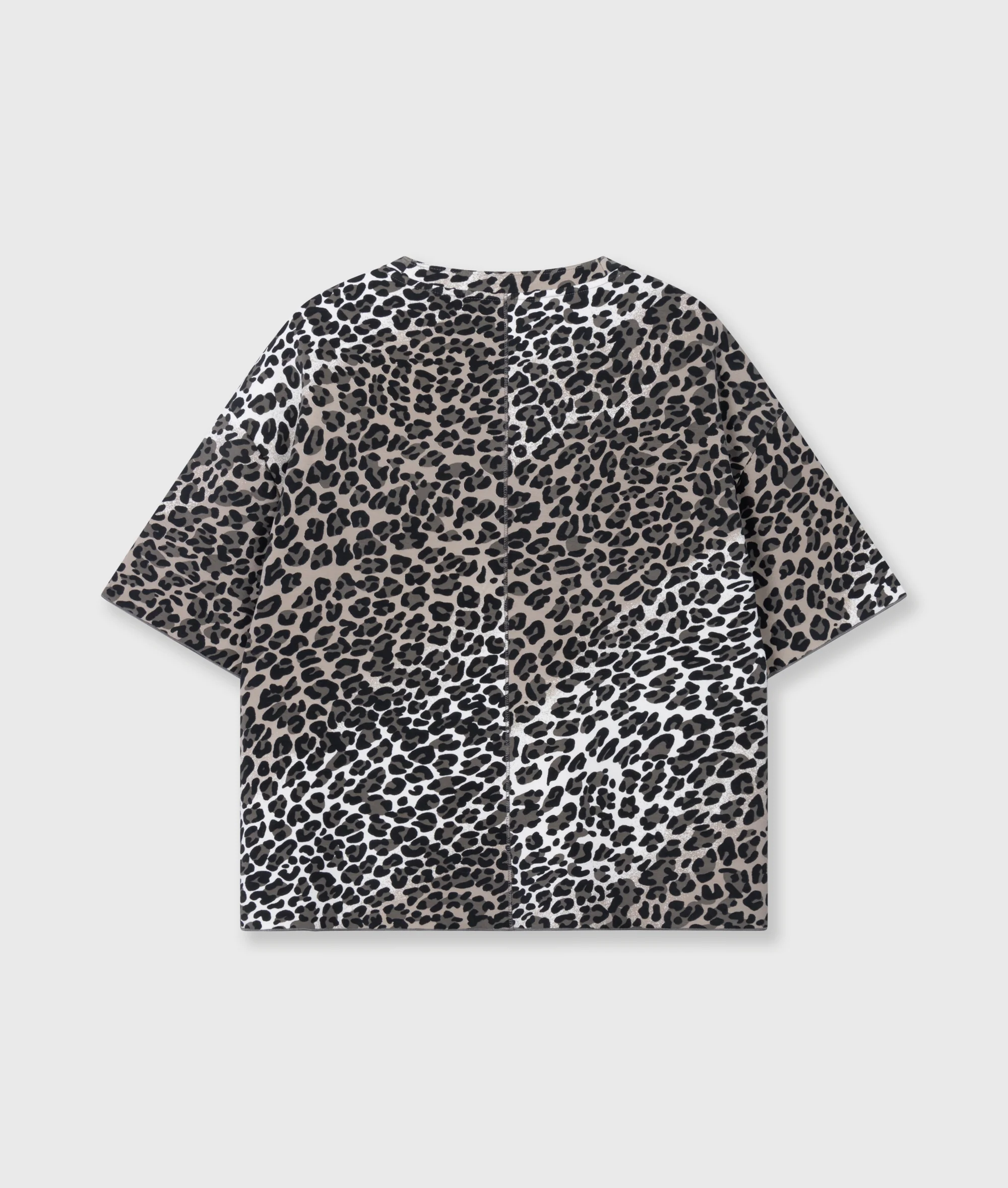 soft scuba tee leopard | ecru - Image 6