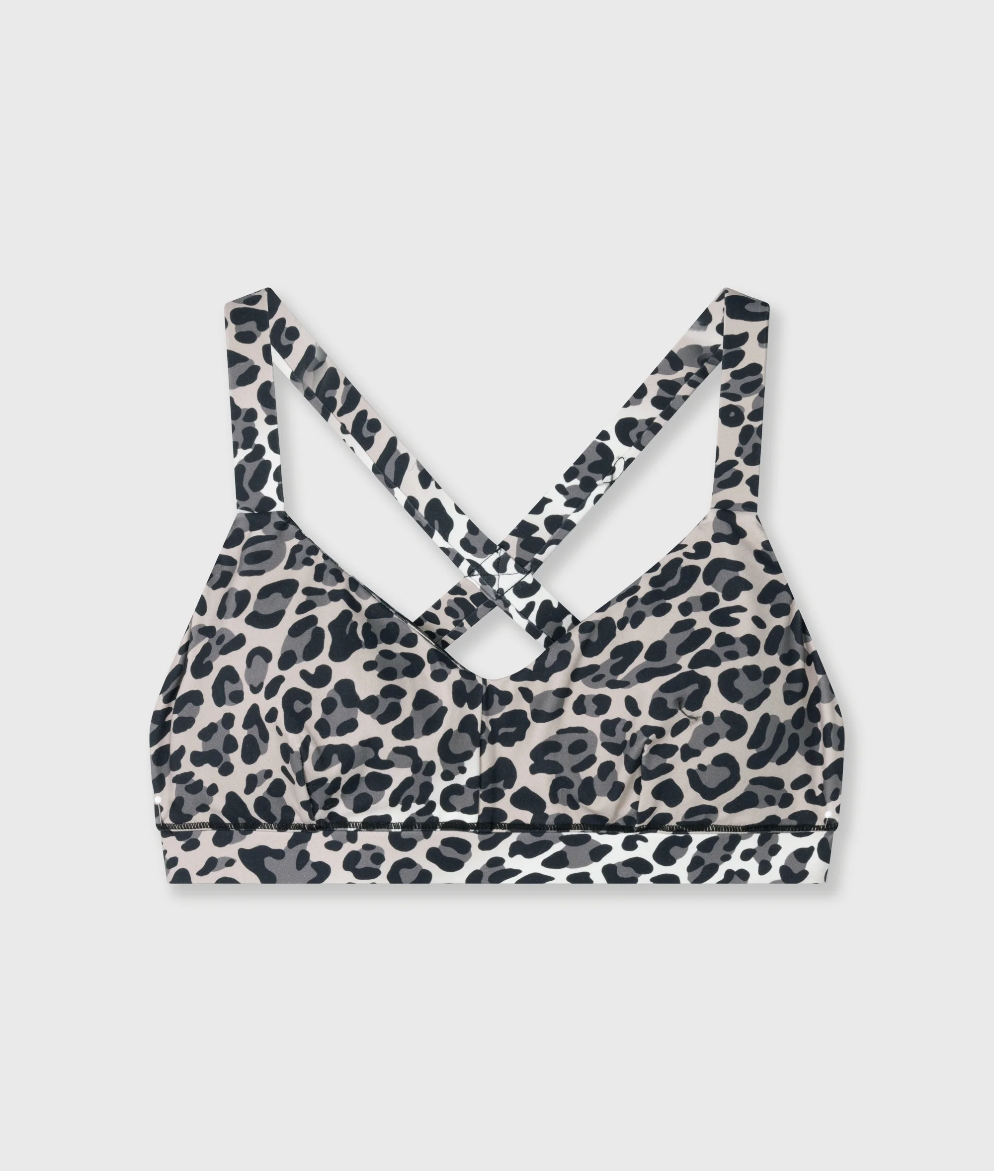 sporty bra leopard | ecru - Image 6