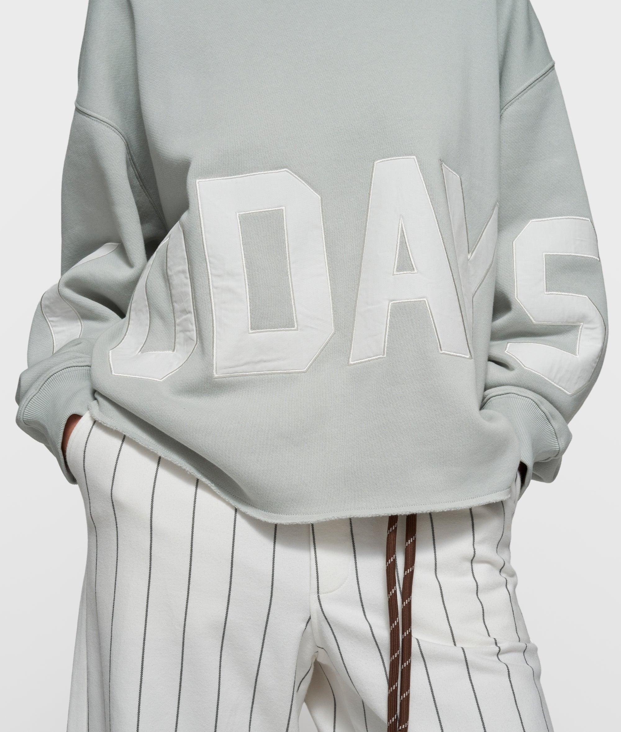statement logo hoodie | clean blue - Image 2