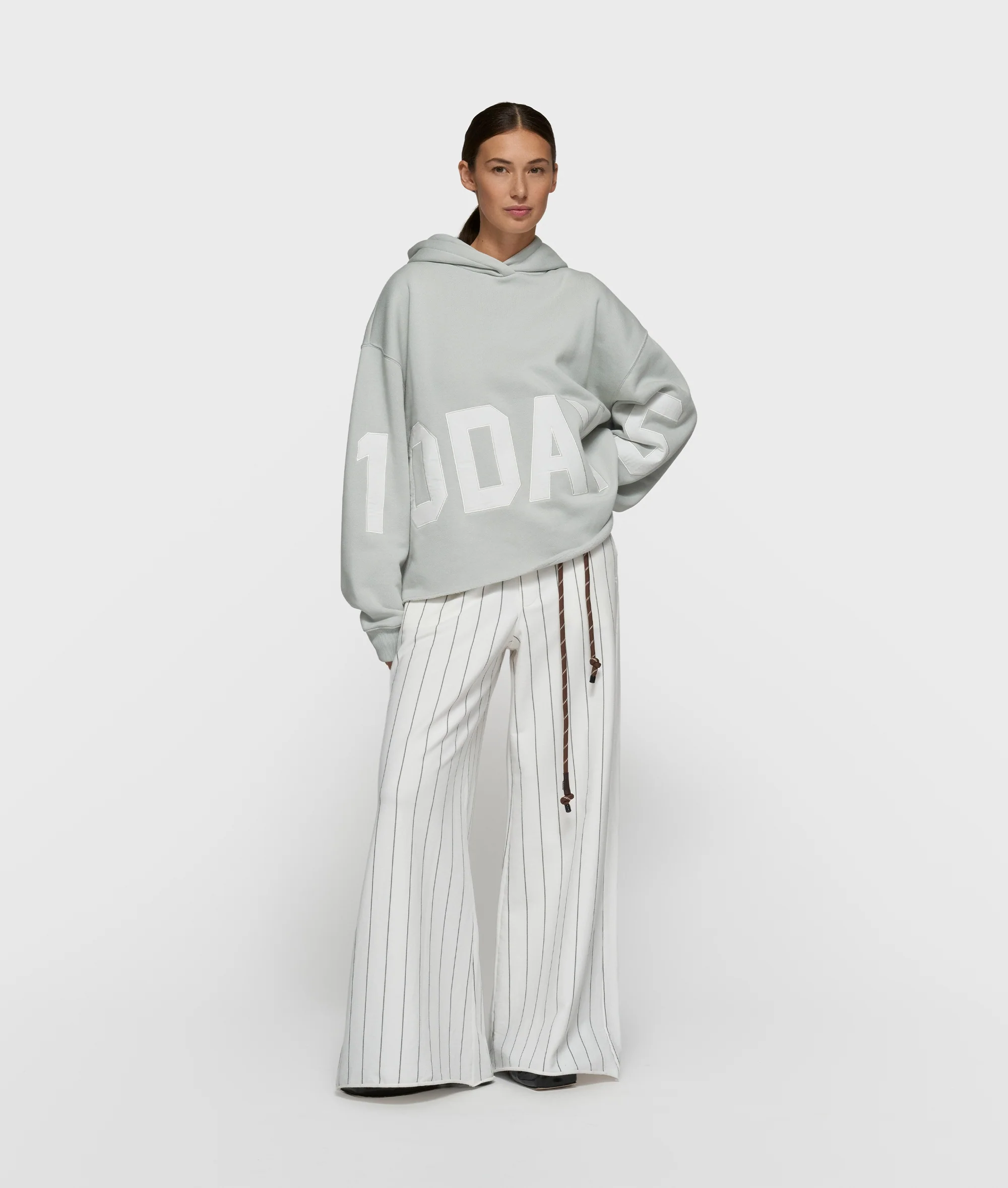 statement logo hoodie | clean blue - Image 3