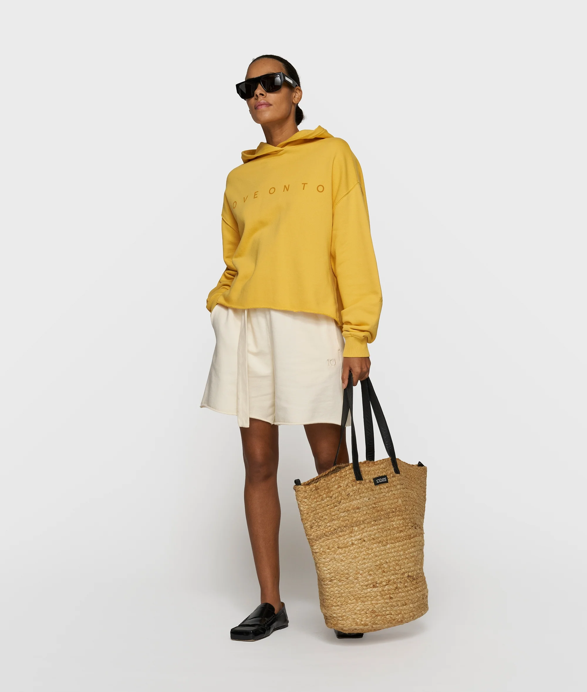statement love hoodie | mango - Image 3
