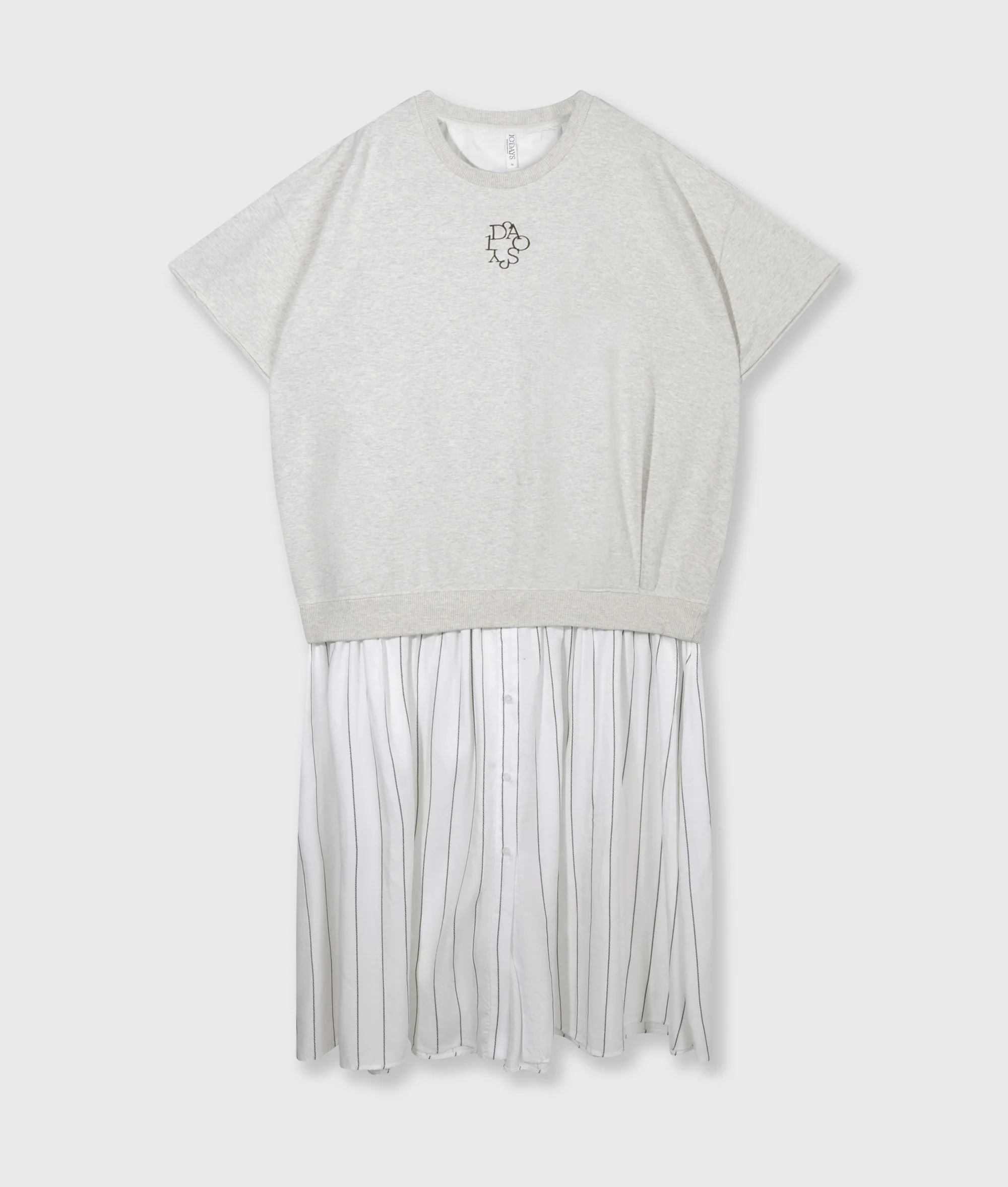 statement sweater dress | soft white melee - Image 5