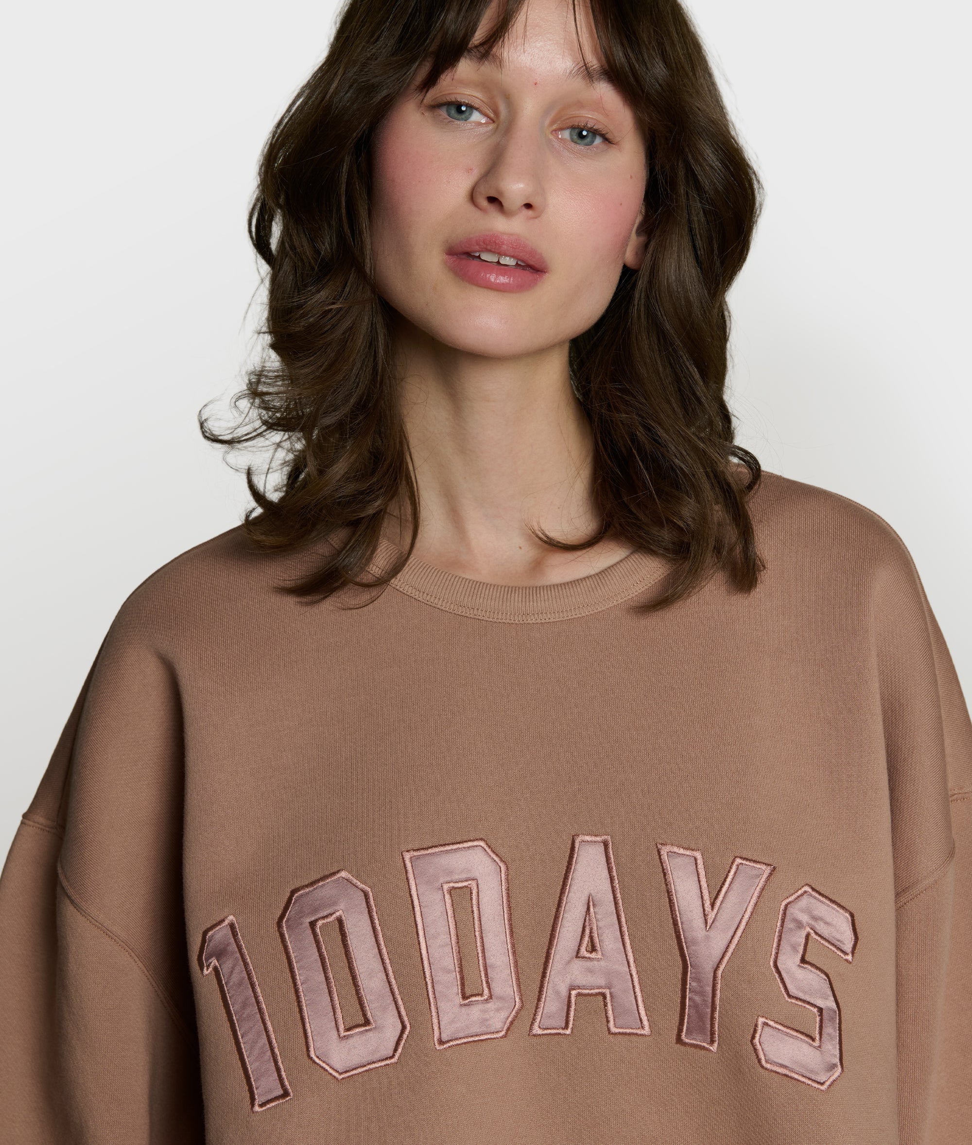 statement sweater | light fudge - Image 2