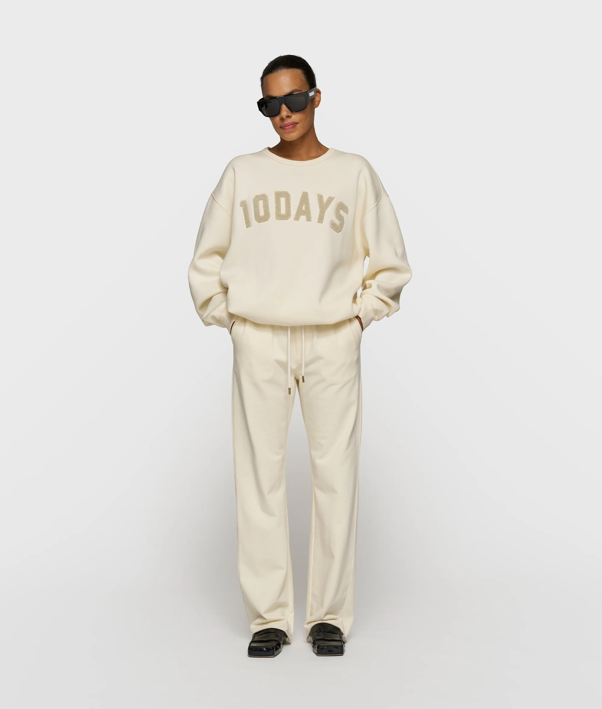 statement sweater | soft vanilla - Image 3