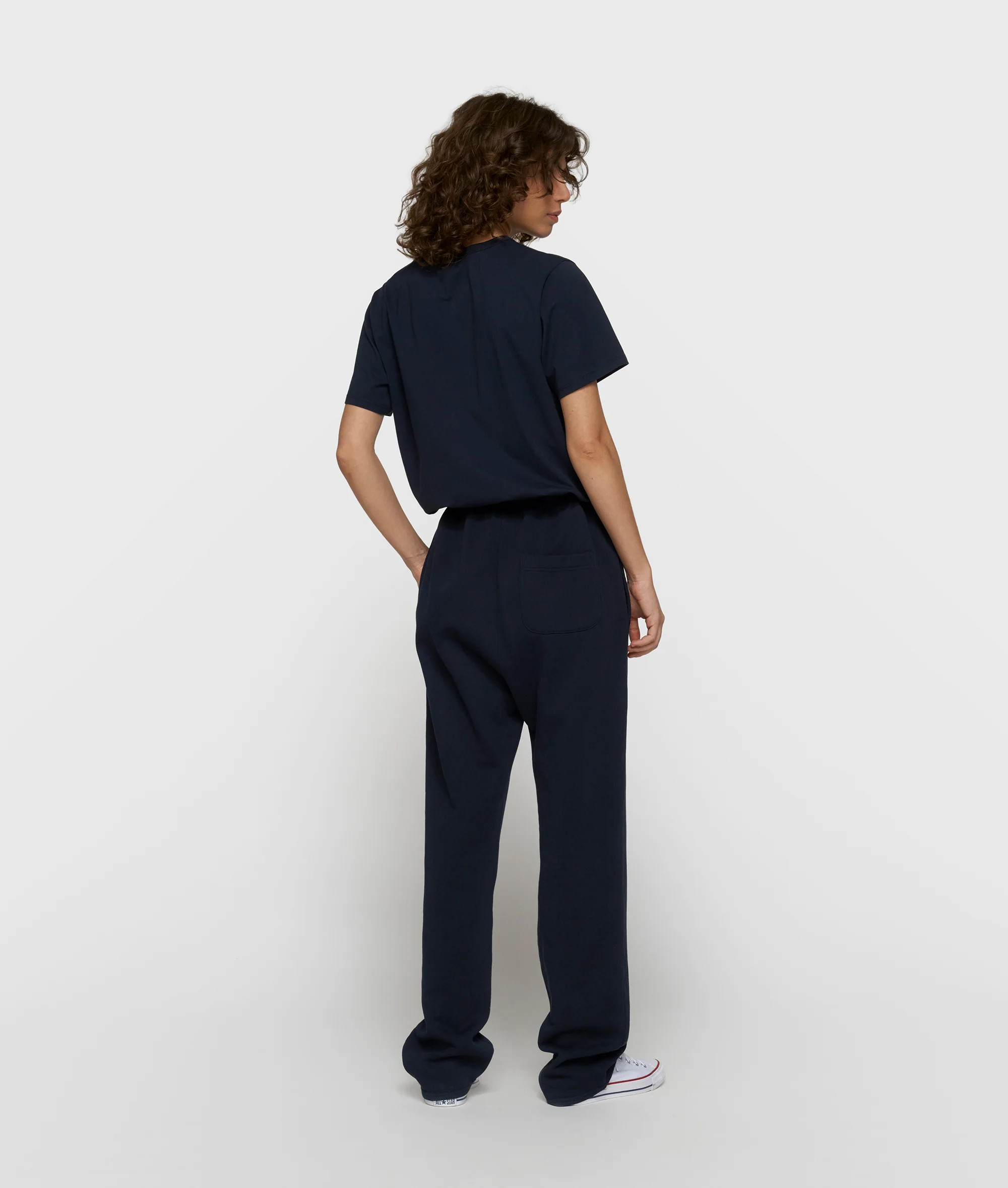 straight jogger | dark blue - Image 3