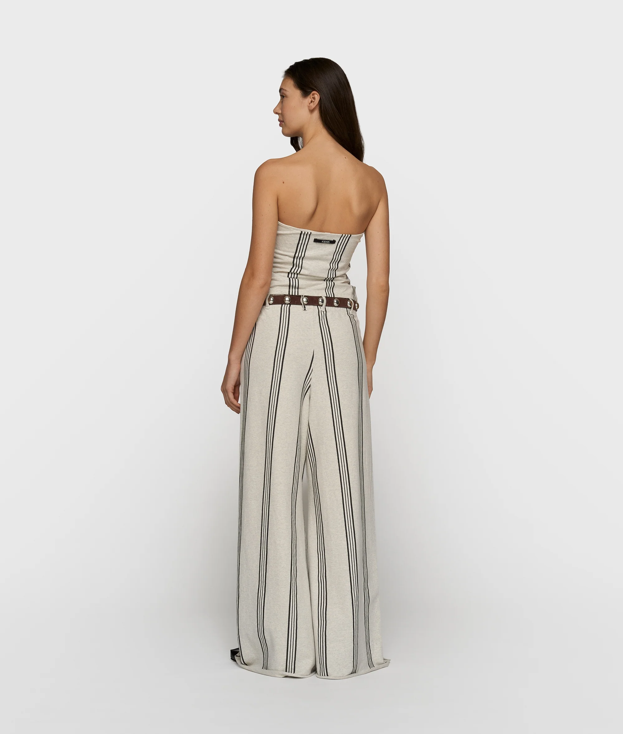 strapless top stripes | soft white melee - Image 4
