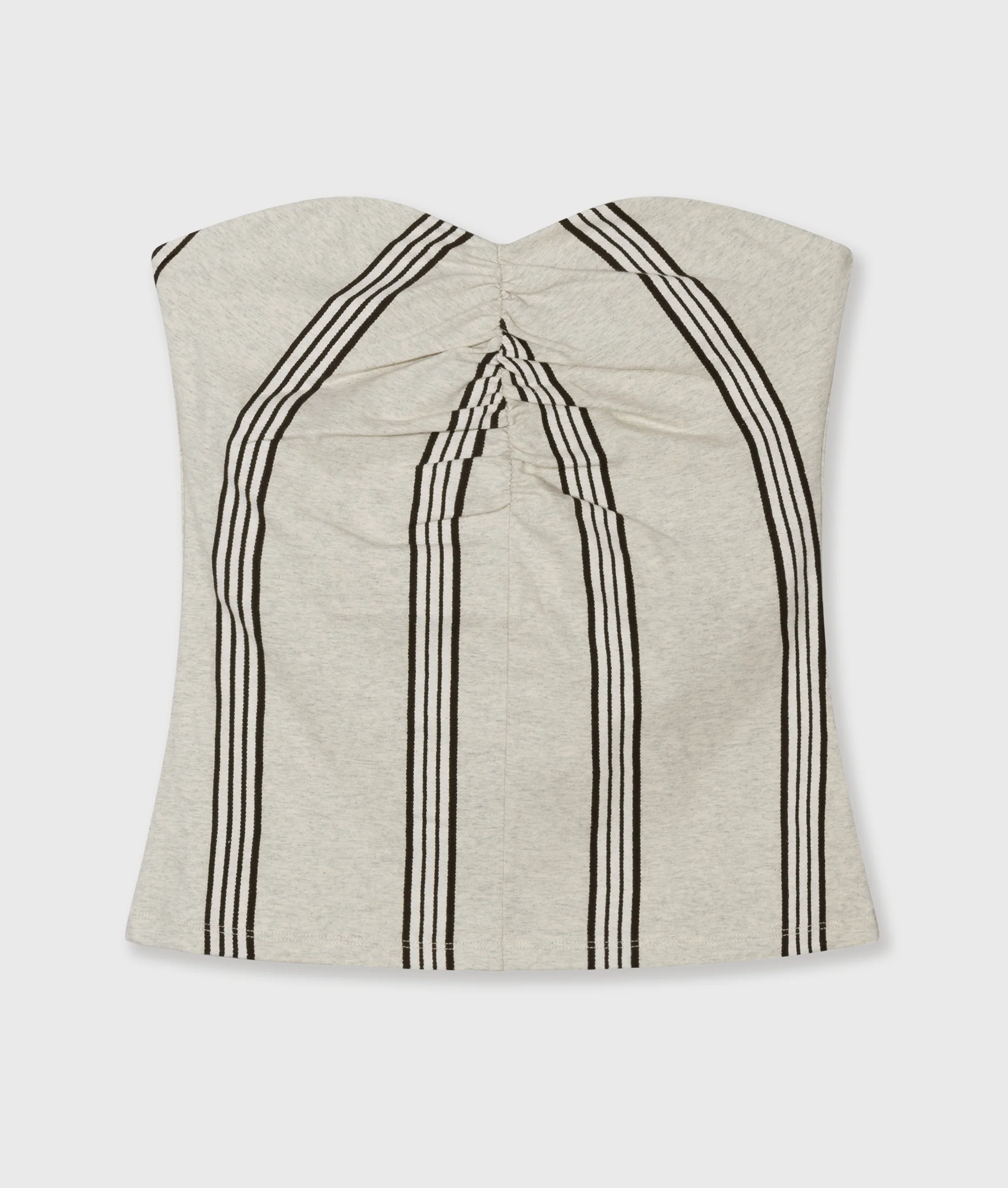 strapless top stripes | soft white melee - Image 6
