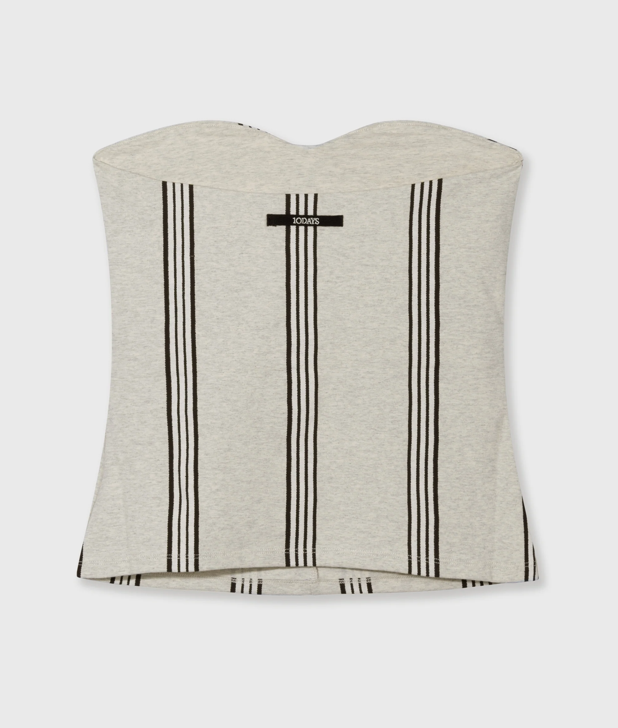 strapless top stripes | soft white melee - Image 7