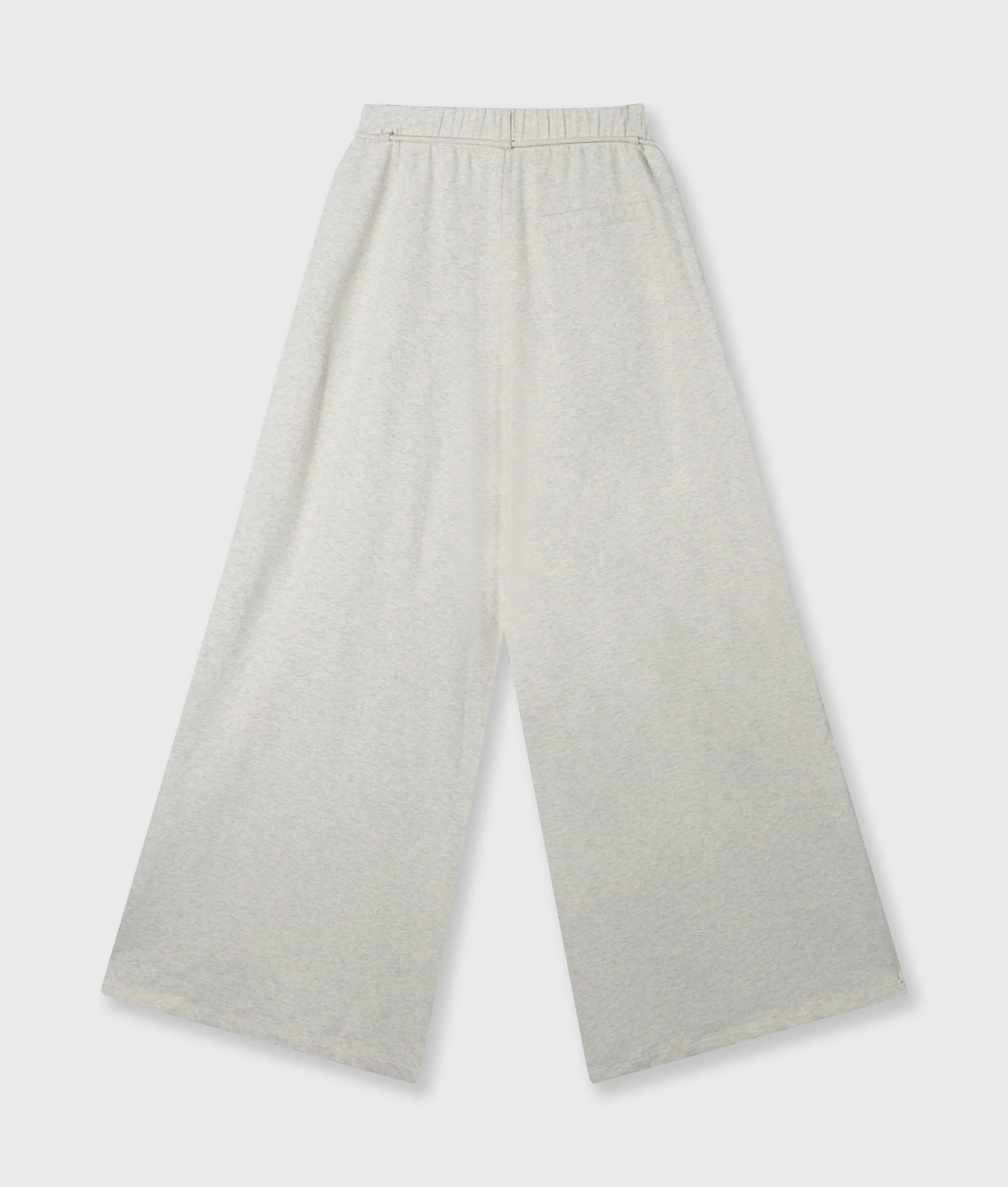 super wide leg jogger | soft white melee - Image 6