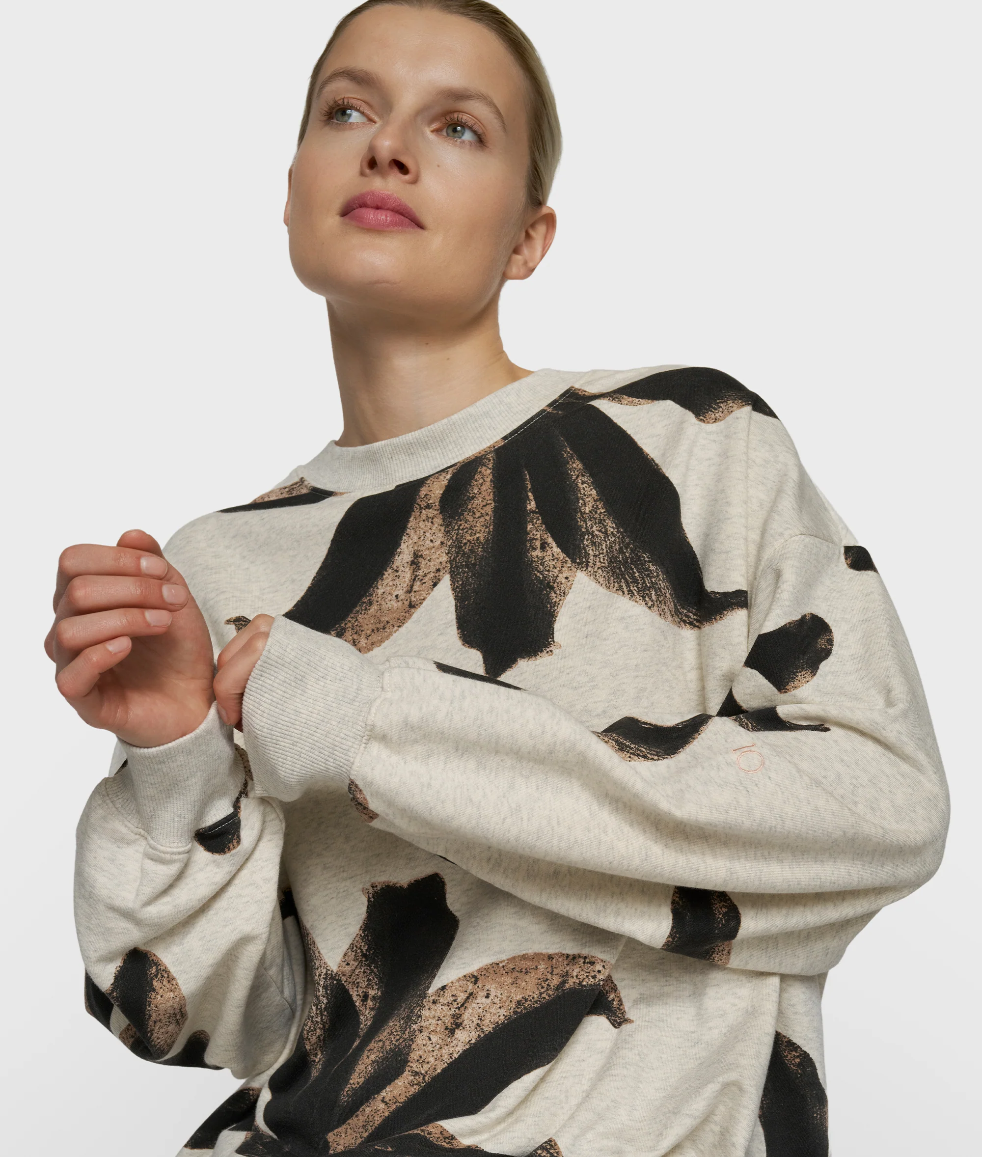sweater flower | soft white melee - Image 2