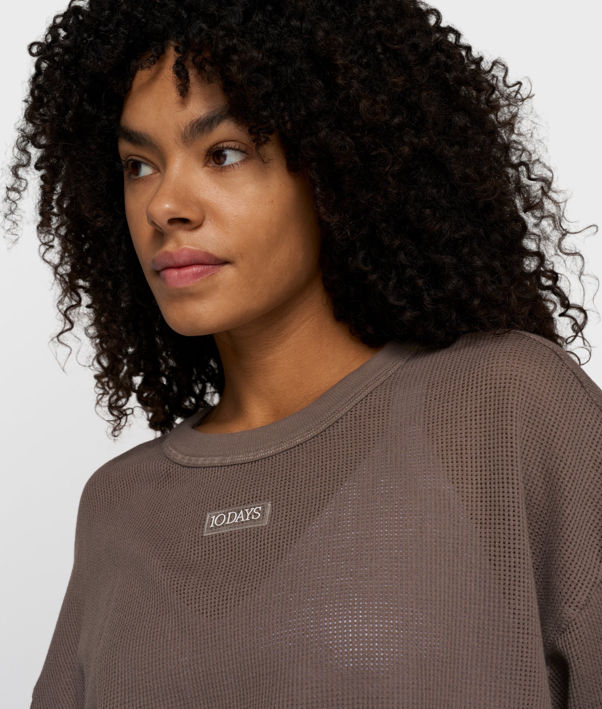 sweater mesh | moonrock - Image 2
