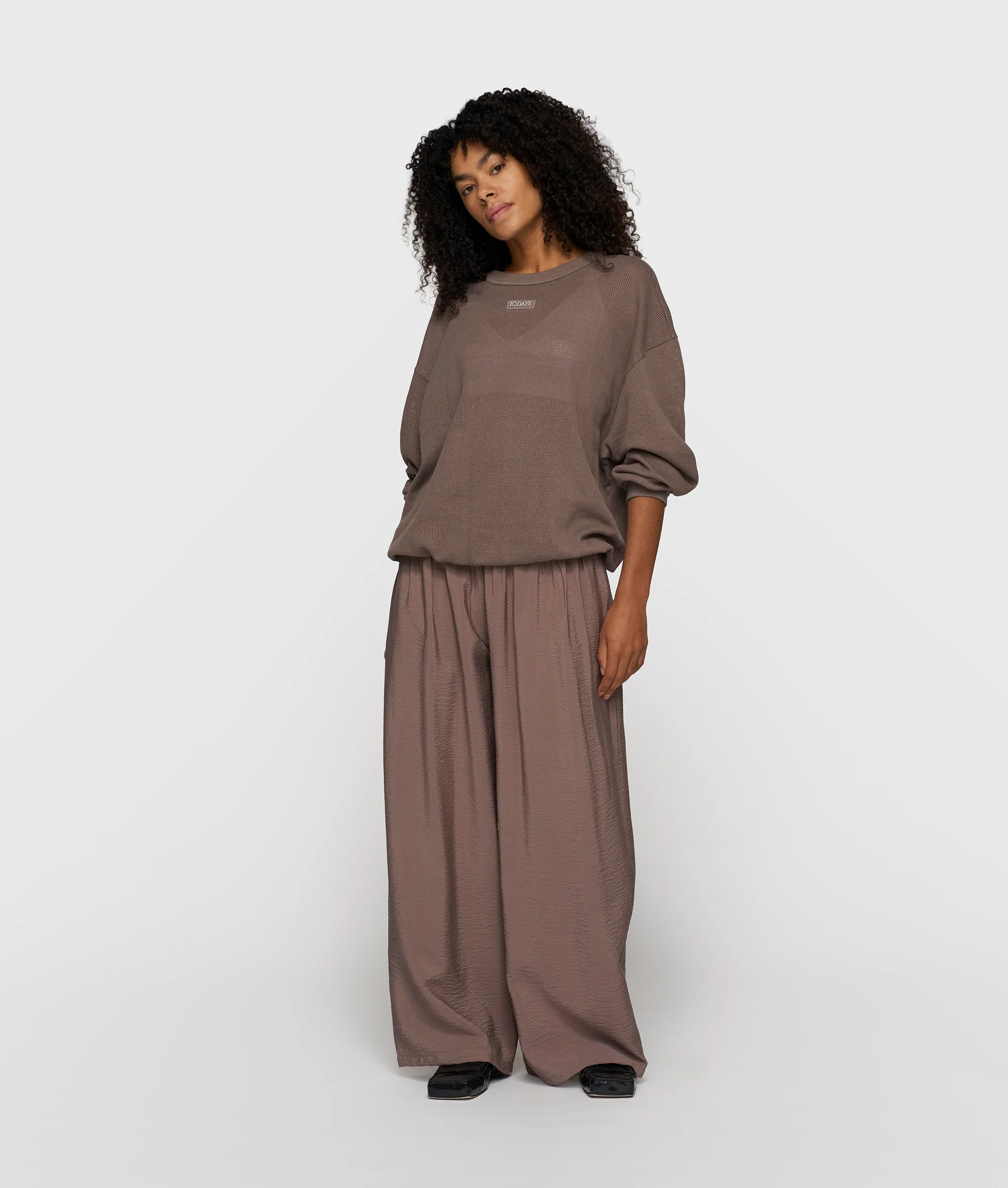 sweater mesh | moonrock - Image 3