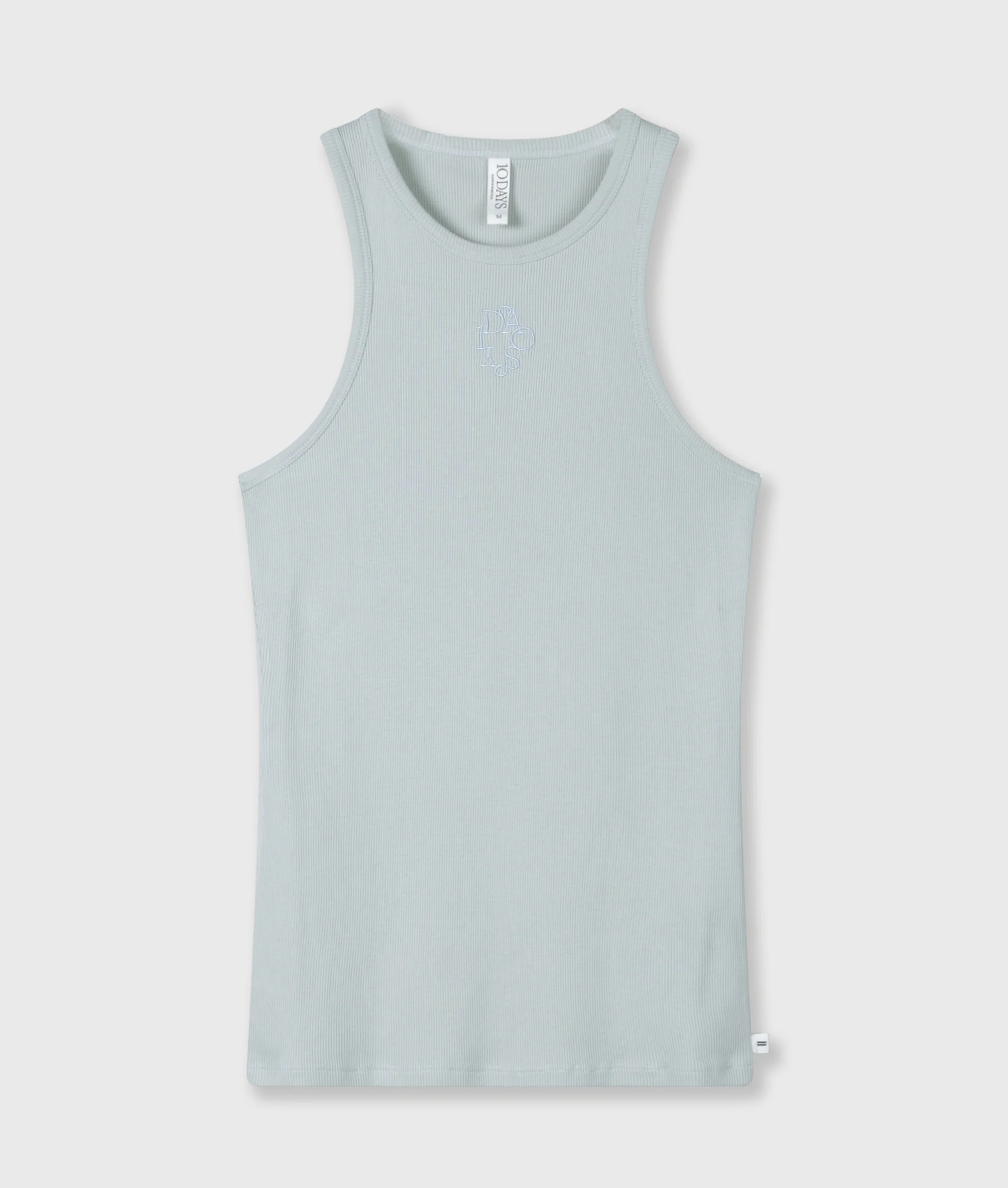 tank top rib | clean blue - Image 5