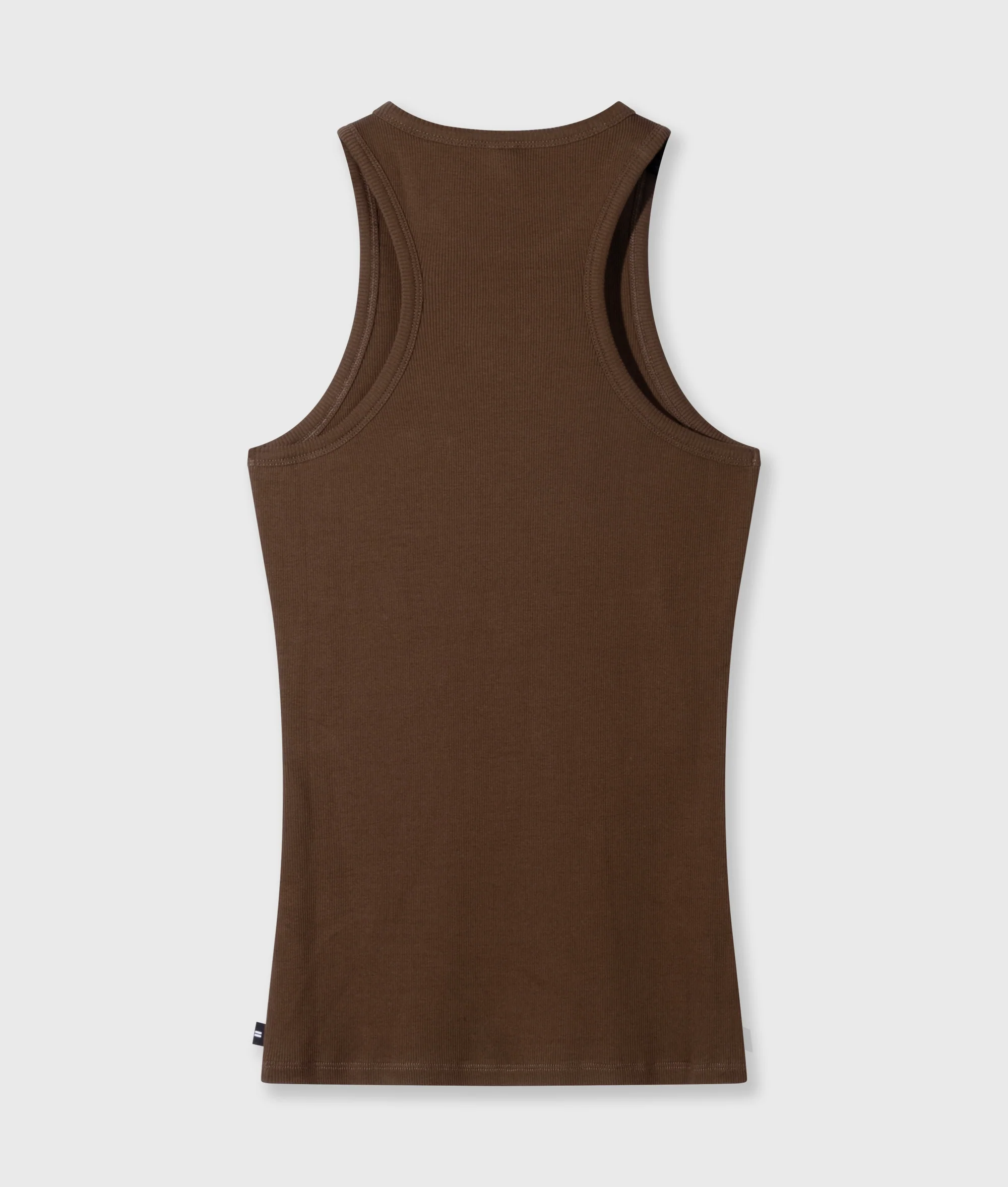 tank top rib | dark truffle - Image 6