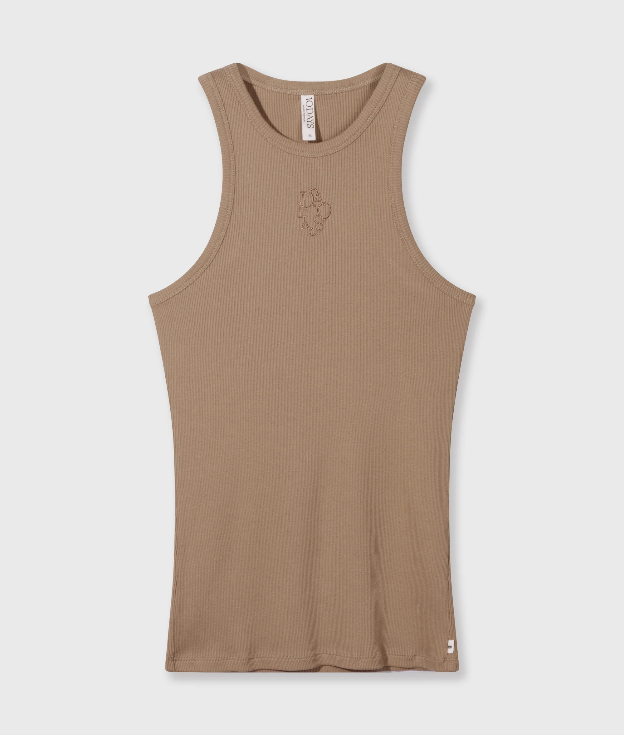 tank top rib | light fudge - Image 5