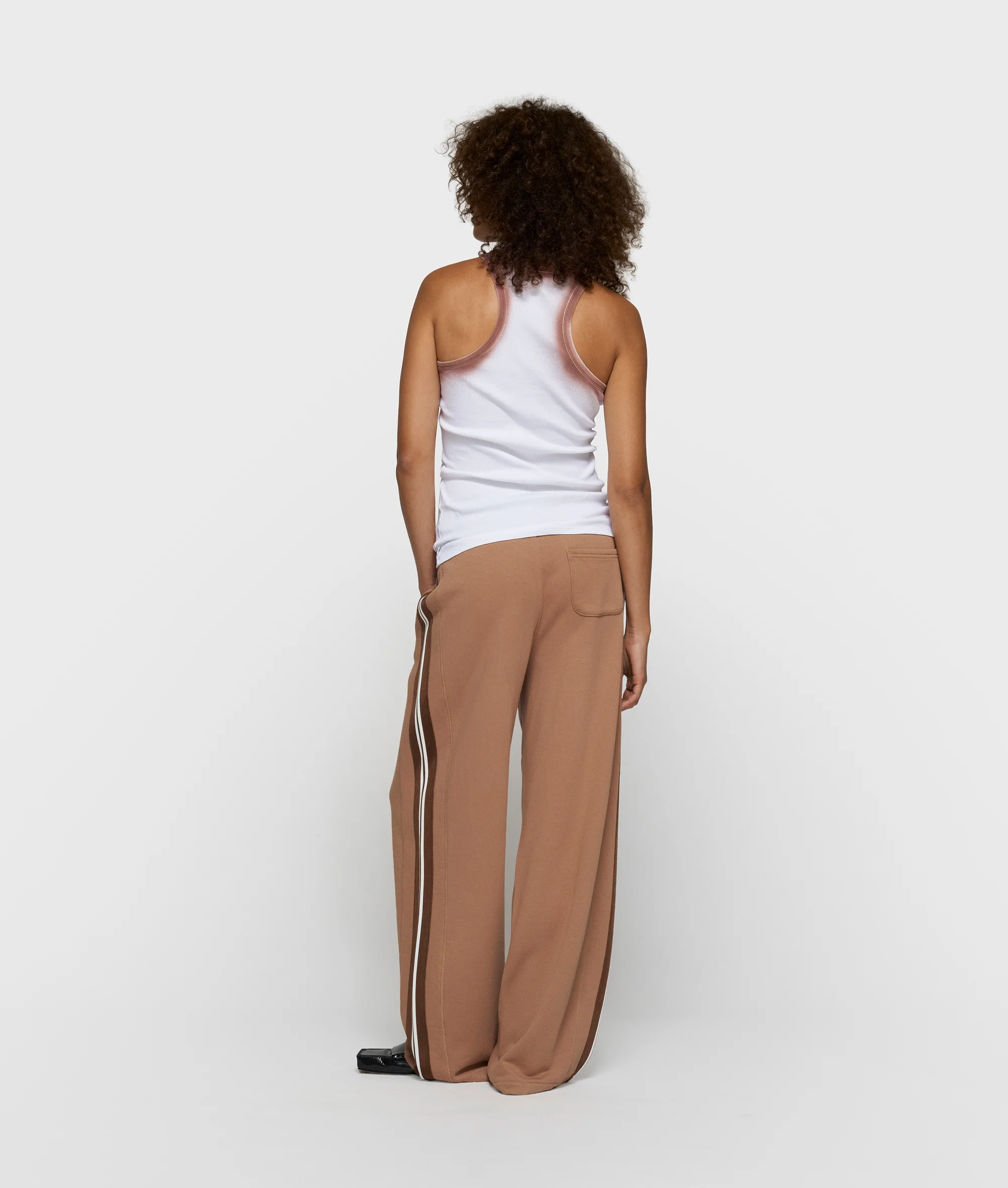 tank top rib spray | white - Image 4