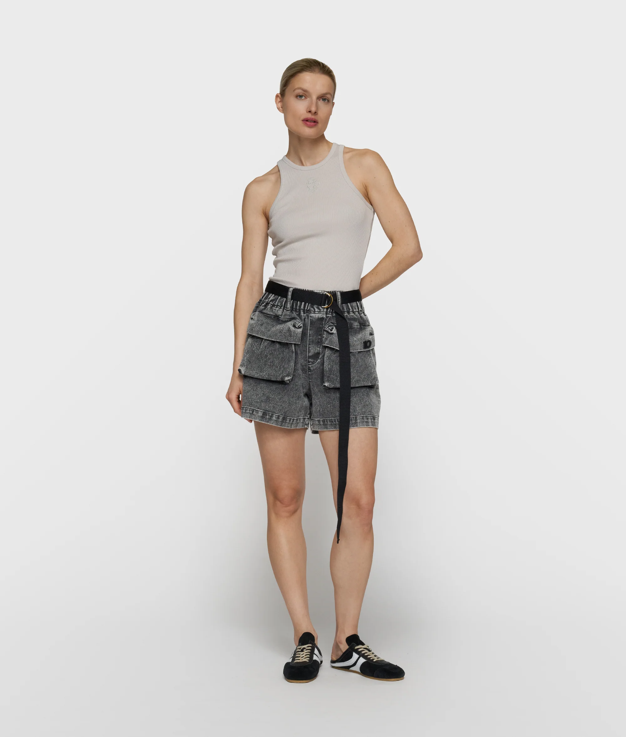tank top rib | stone - Image 3