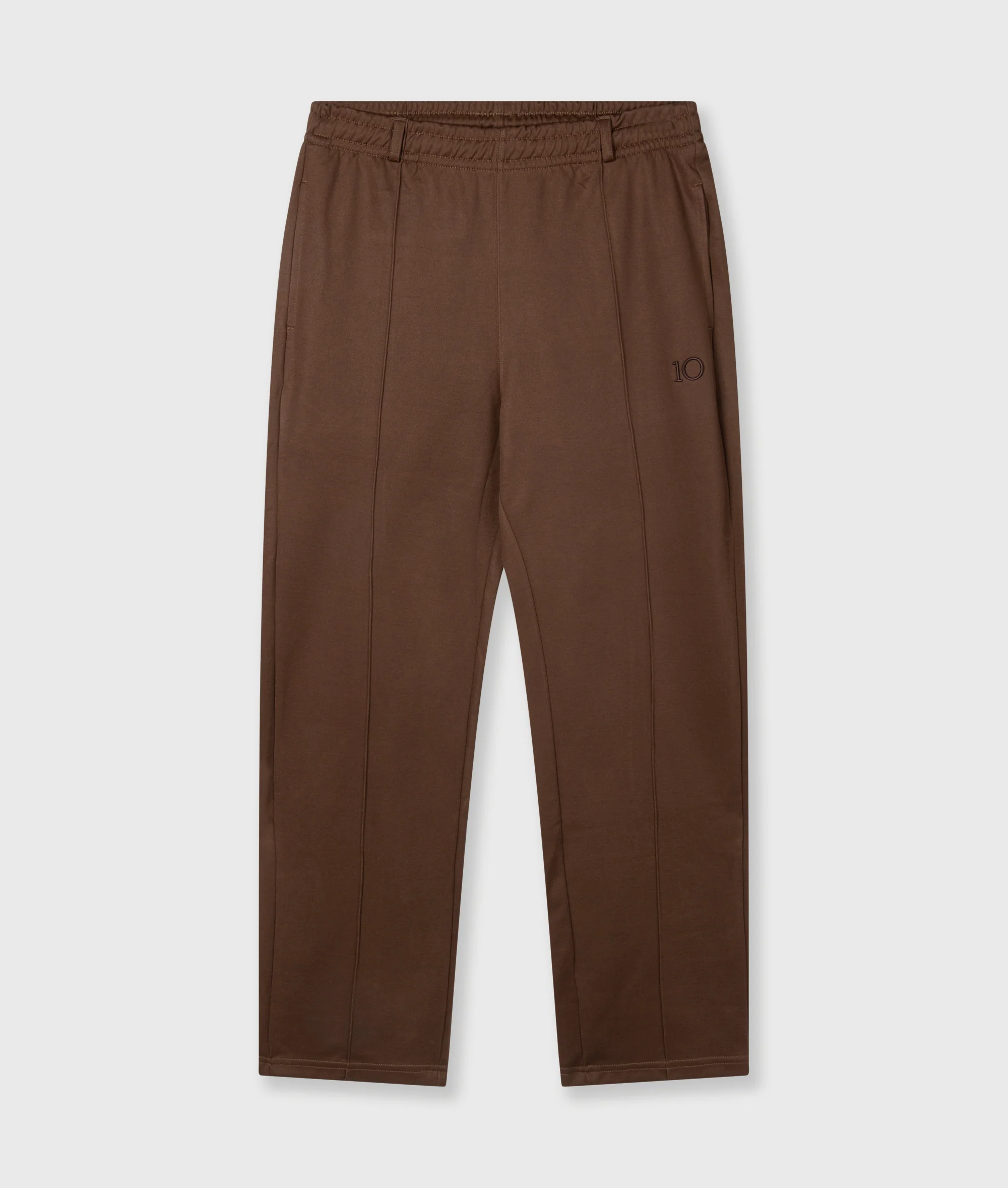 tapered track pants | dark truffle - Image 6