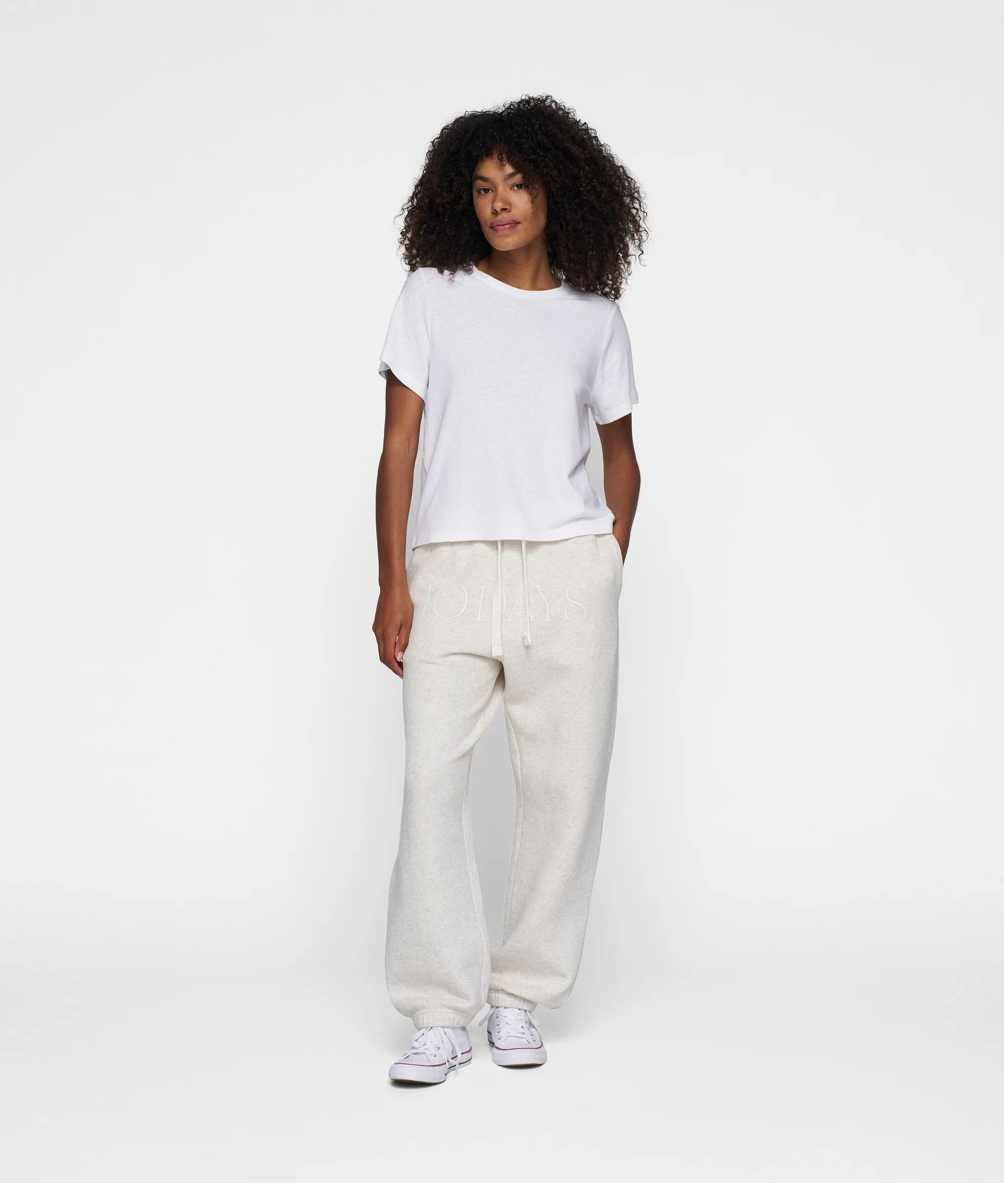 THE PETITE TEE | white - Image 3