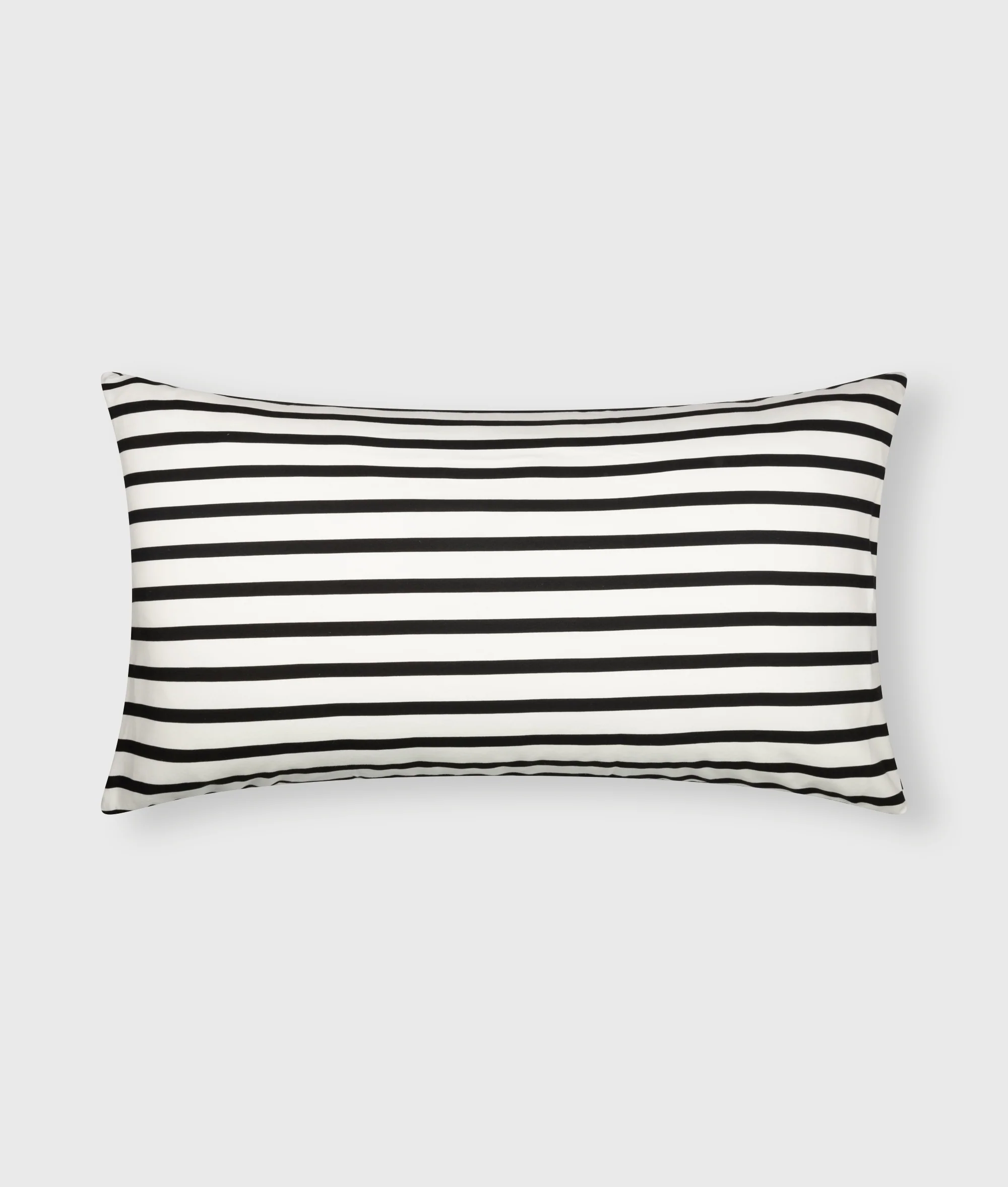THE PILLOW COVER LONG STRIPES 50x90 | ecru/black - Image 3