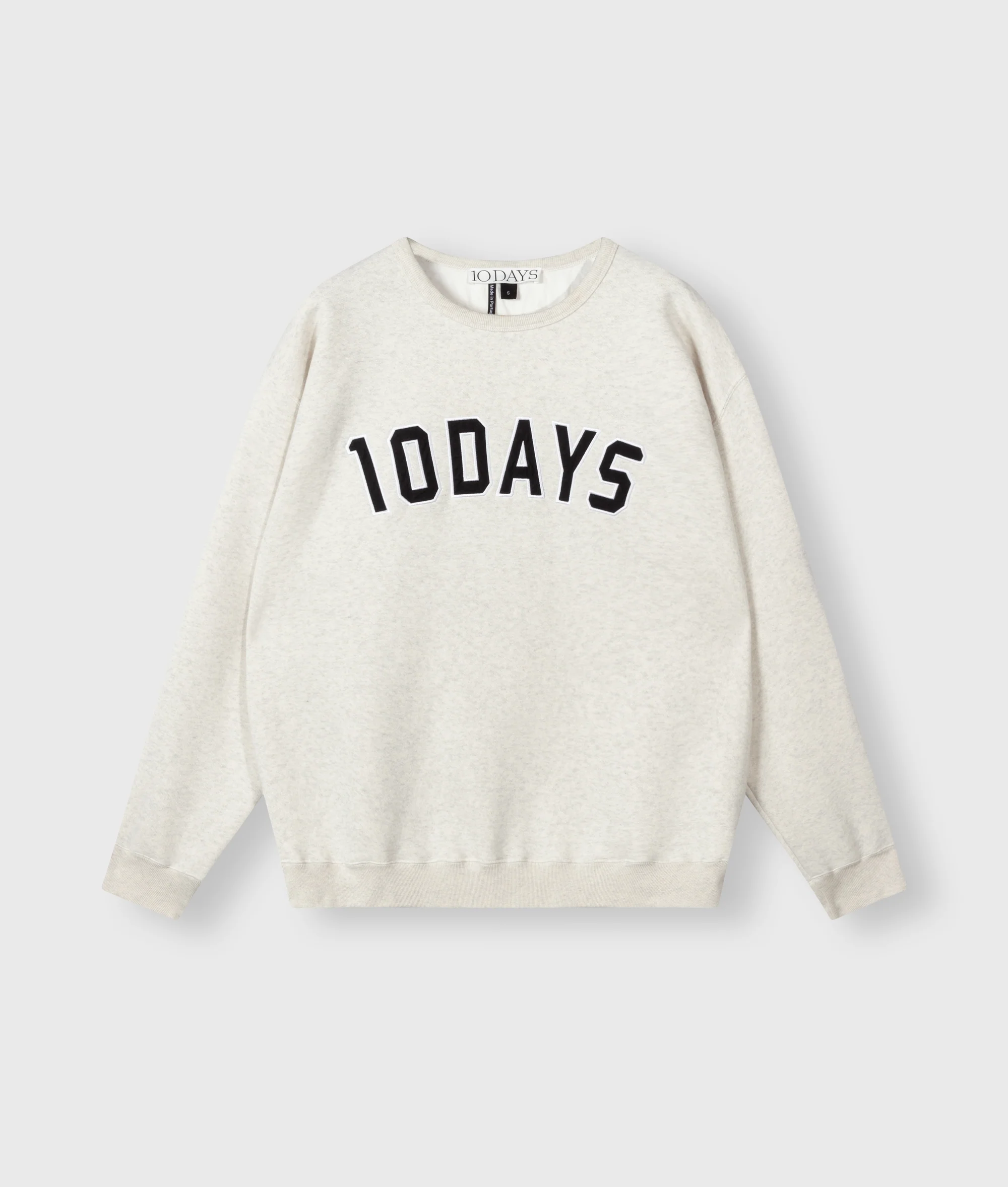 THE STATEMENT SWEATER | soft white melee - Image 7