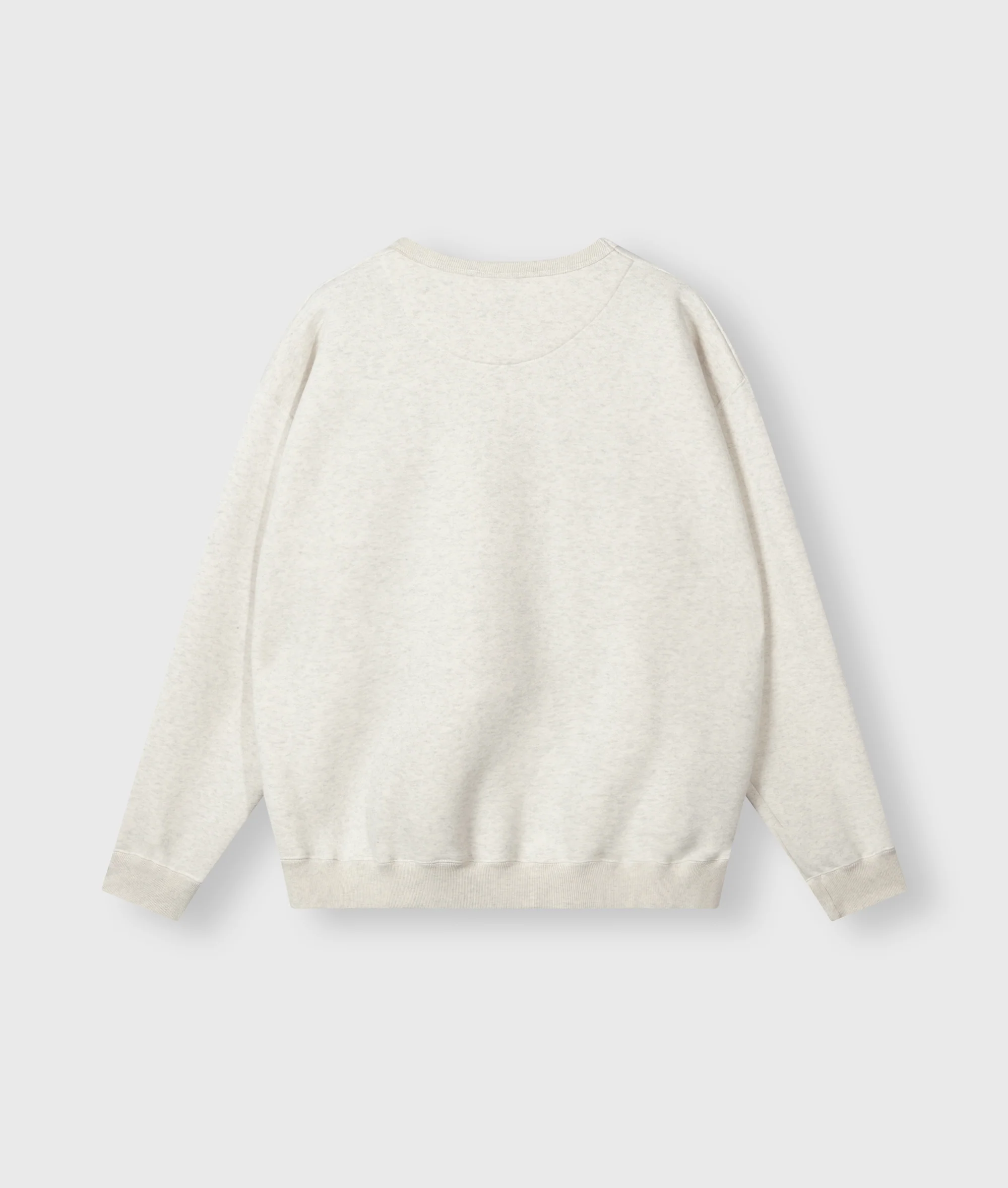 THE STATEMENT SWEATER | soft white melee - Image 8