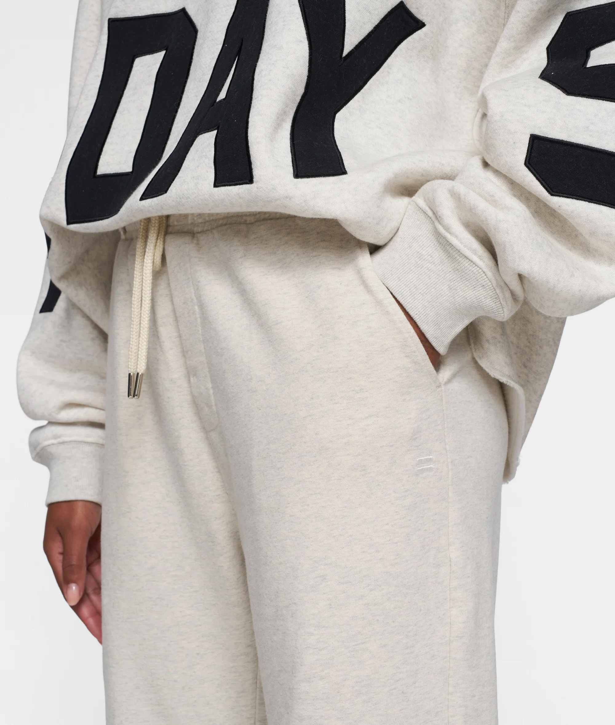THE STRAIGHT JOGGER | soft white melee - Image 4